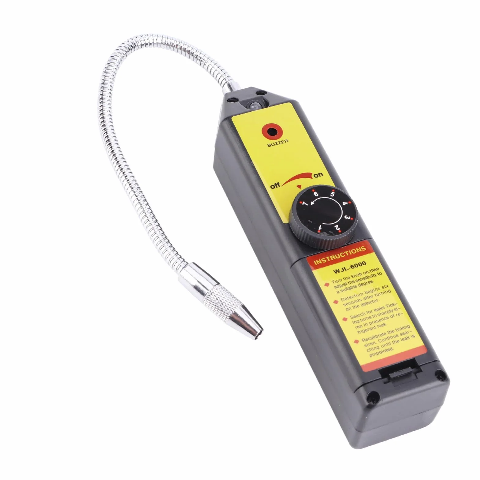 Detector de Fugas de Refrigerante CFC HFC de Gas Halógeno Sniffer de Gas Halógeno R134a R410a R22a HVAC Checke para Prueba Todos Contienen Refrigerantes Halógenos