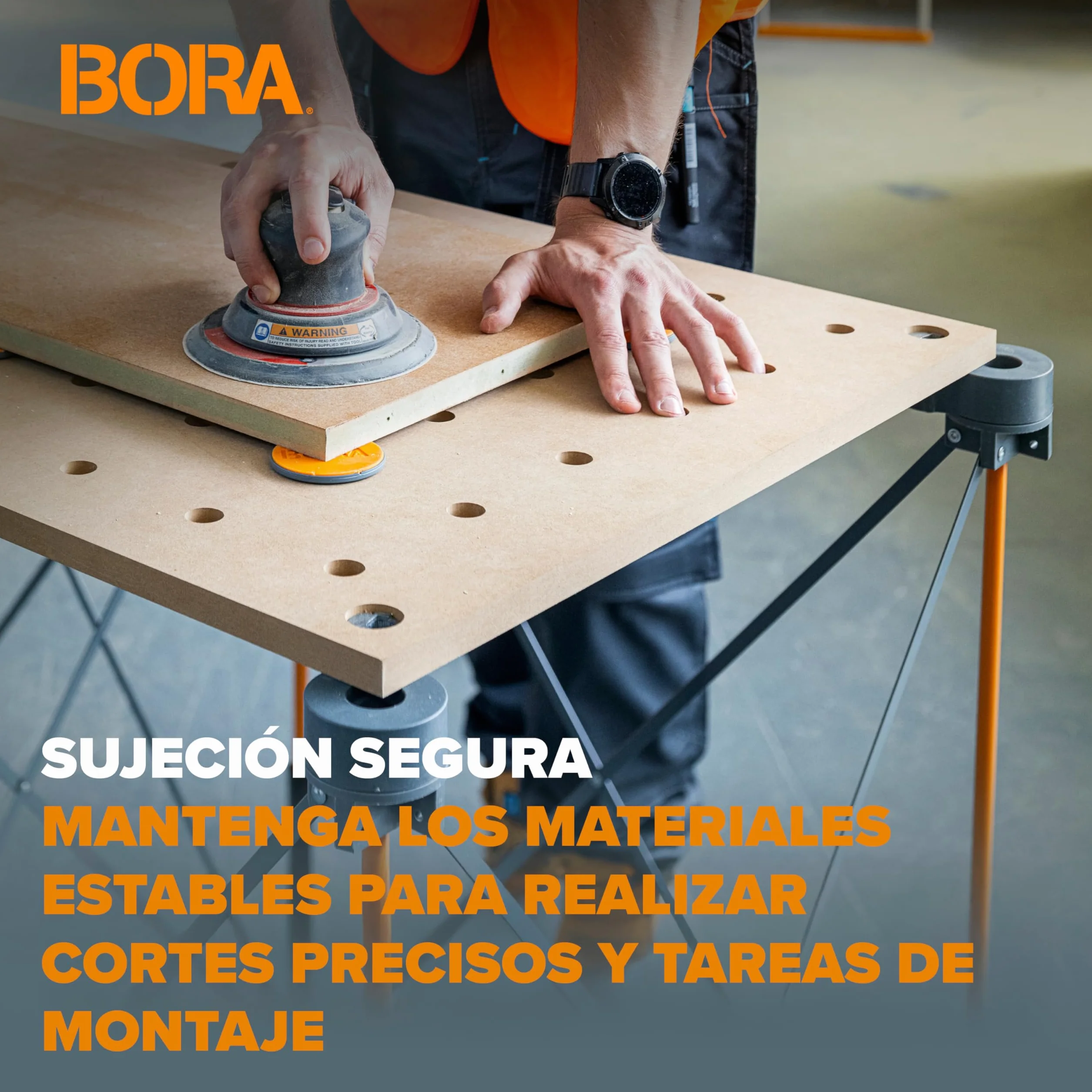 Set de 3 P‑Tops Bora Centipede para banco de trabajo y mesa de trabajo plegable, accesorios para mesa taller y banco trabajo