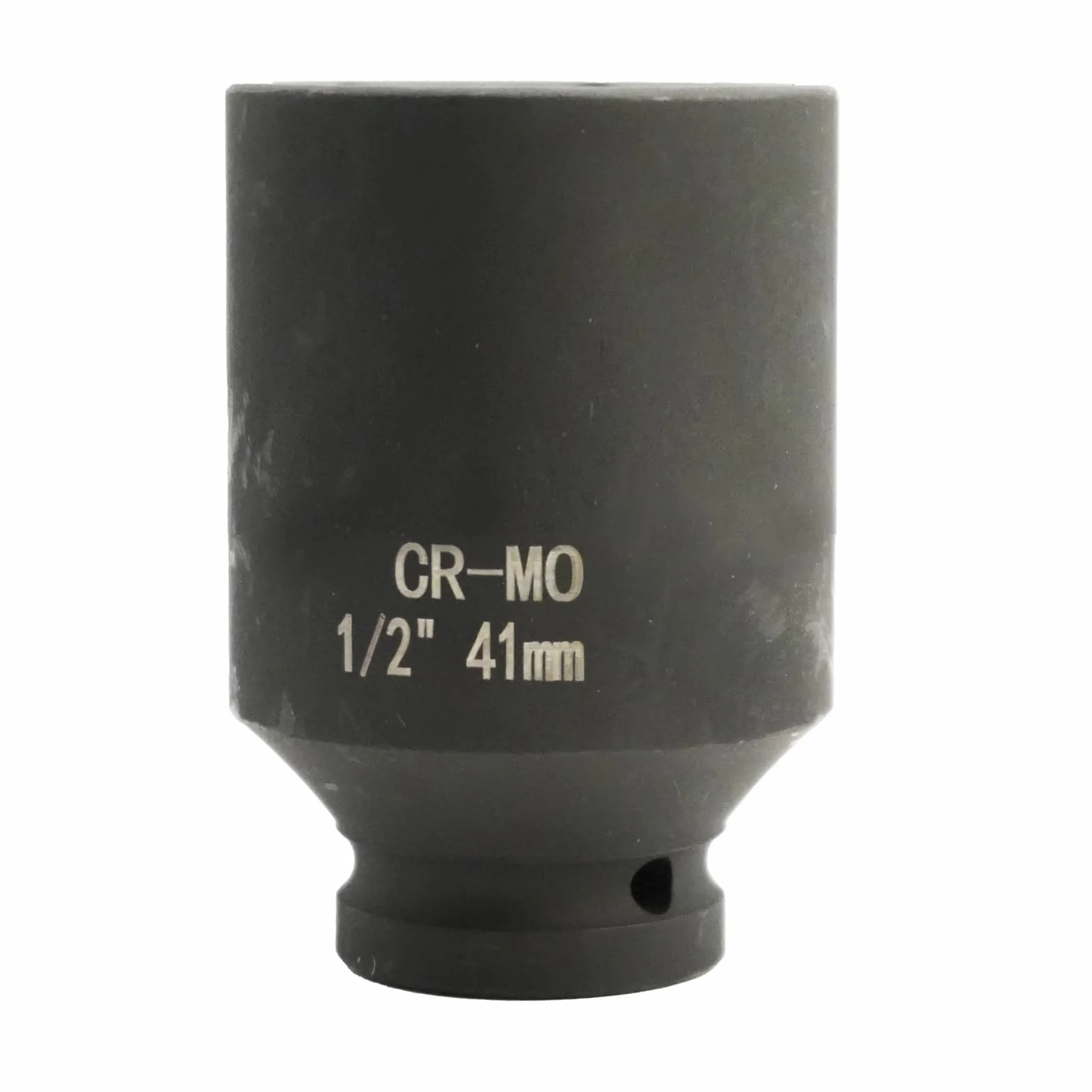 llave vaso 41mm 1/2" 6 caras, llave vaso 41 mm 1/2, ​Longitud 78 mm​​, acero de cromo y molibdeno, CR - MO(41mm)