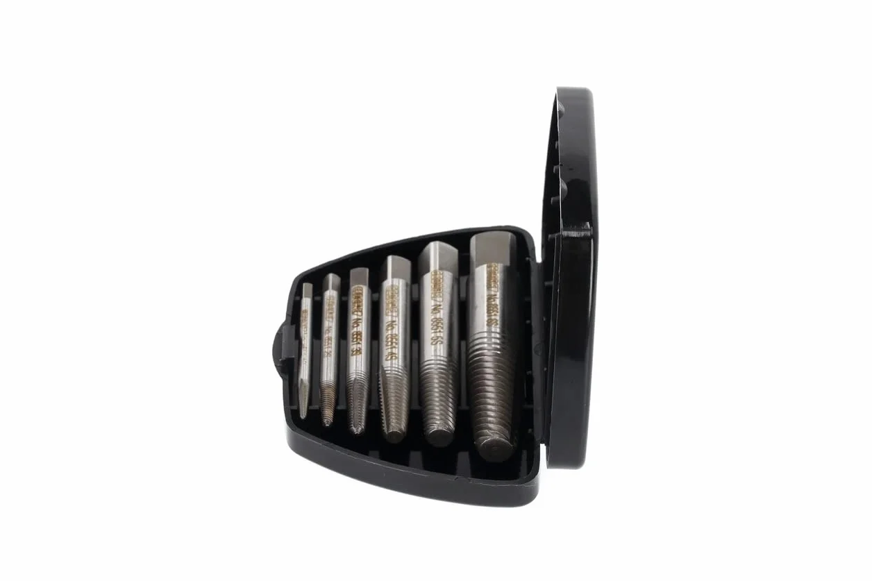 Surtido de extractores de tornillos rotos 6 pzas M3-M24