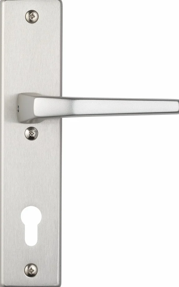 Abus Herraje de protección de puerta HLS214 F9, acero inoxidable, 31698