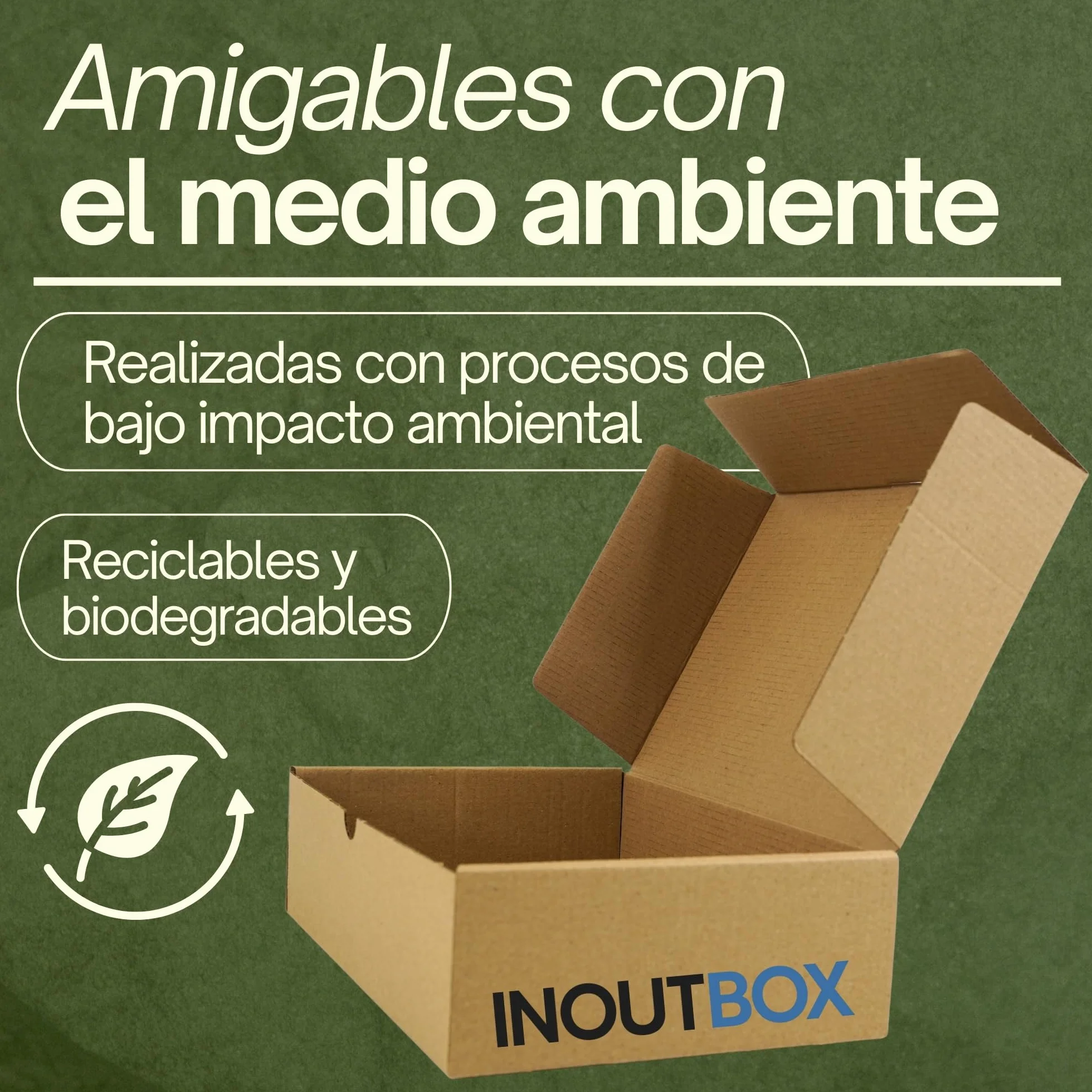 Cajas de Cartón Pequeñas para Envíos 20Pcs 25x16x7cm