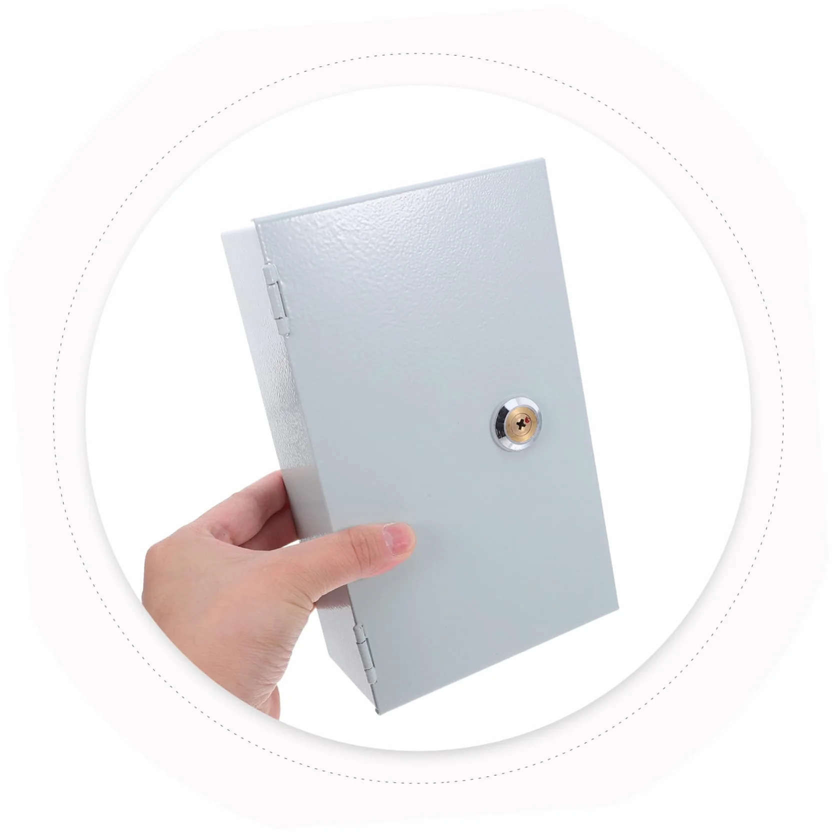 PLAFOPE Caja de Enchufe con Llave Caja Eléctrica de Pared Tipo Cerradura para Carga de Vehículos Eléctricos Resistente la Intemperie Montaje Oculto para Seguridad Exterior