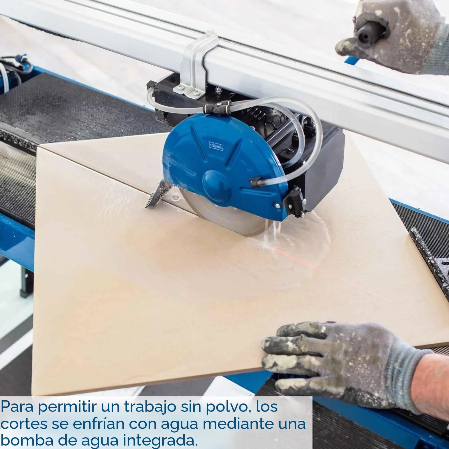 Scheppach Cortador de baldosas fs3600, 1 pieza, azul/plata/negro, 5906706901