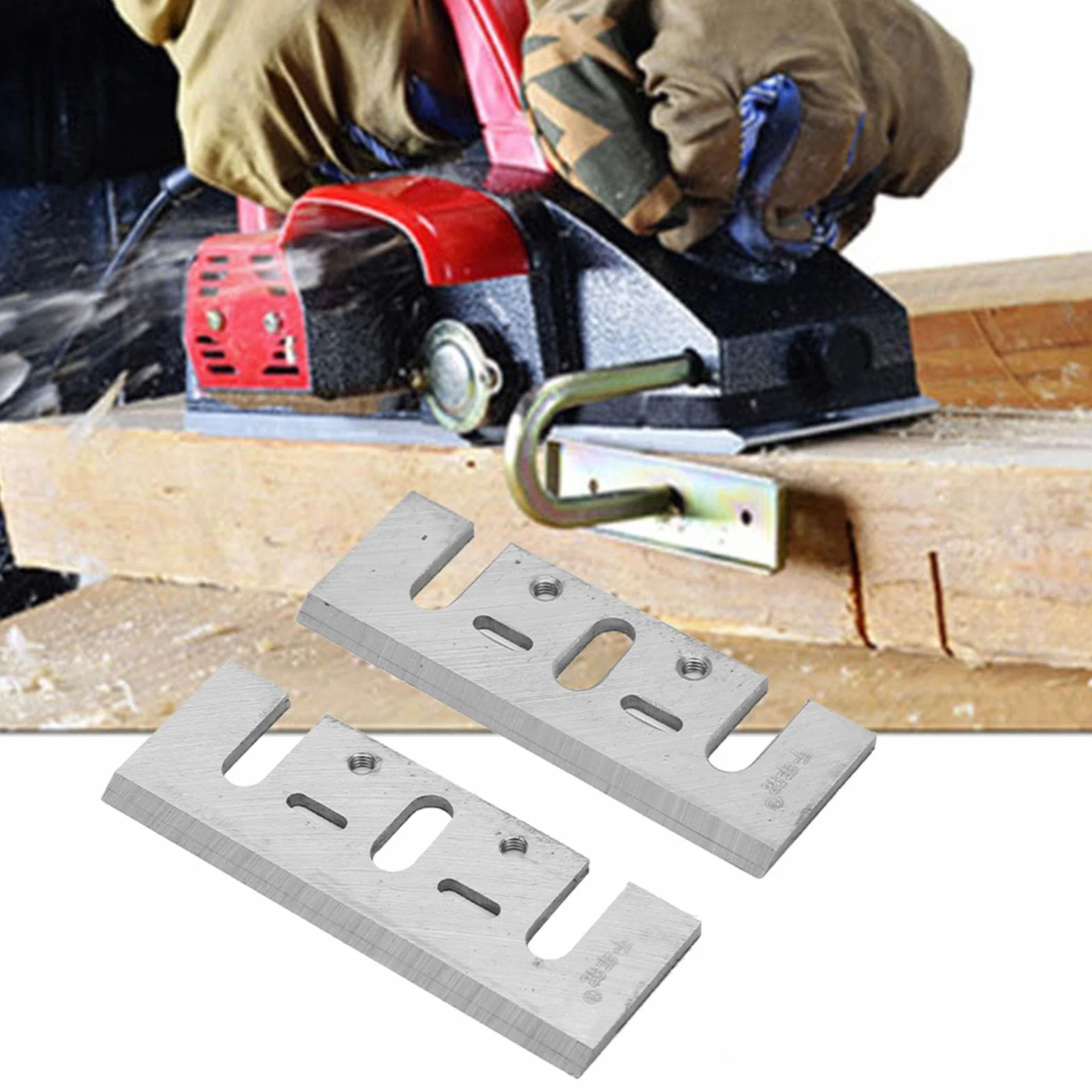 Hoja Cepilladora HSS 3-1/4 Pulgadas 82 mm para 1900B, KP0800, DW6655, D26676, DW680