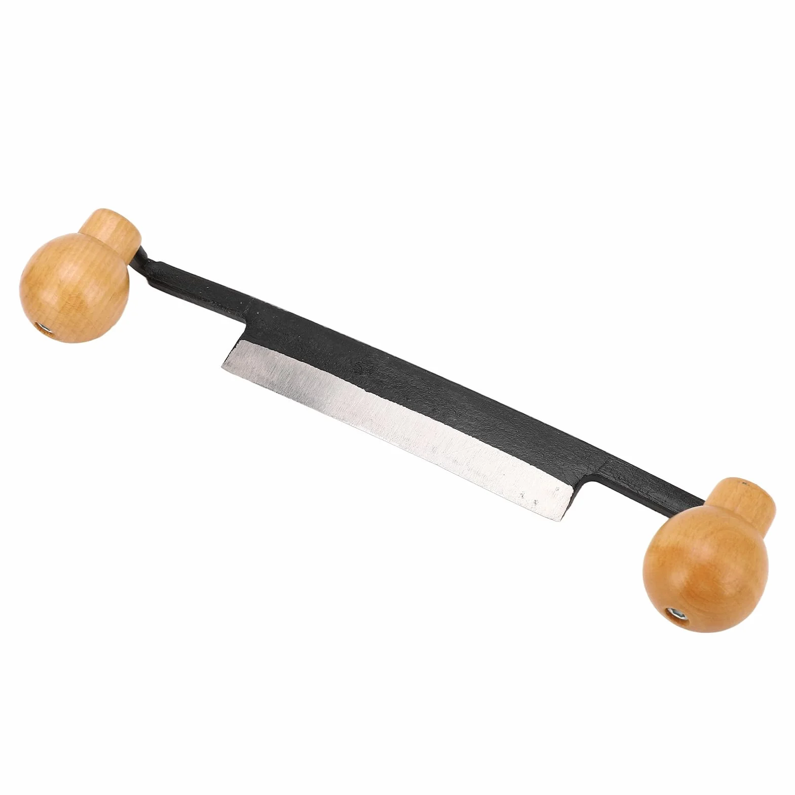 Cuchillo de Afeitado Profesional Doble Hoja Acero Tungsteno Herramienta Carpintería Corte Preciso Filo Recto Madera