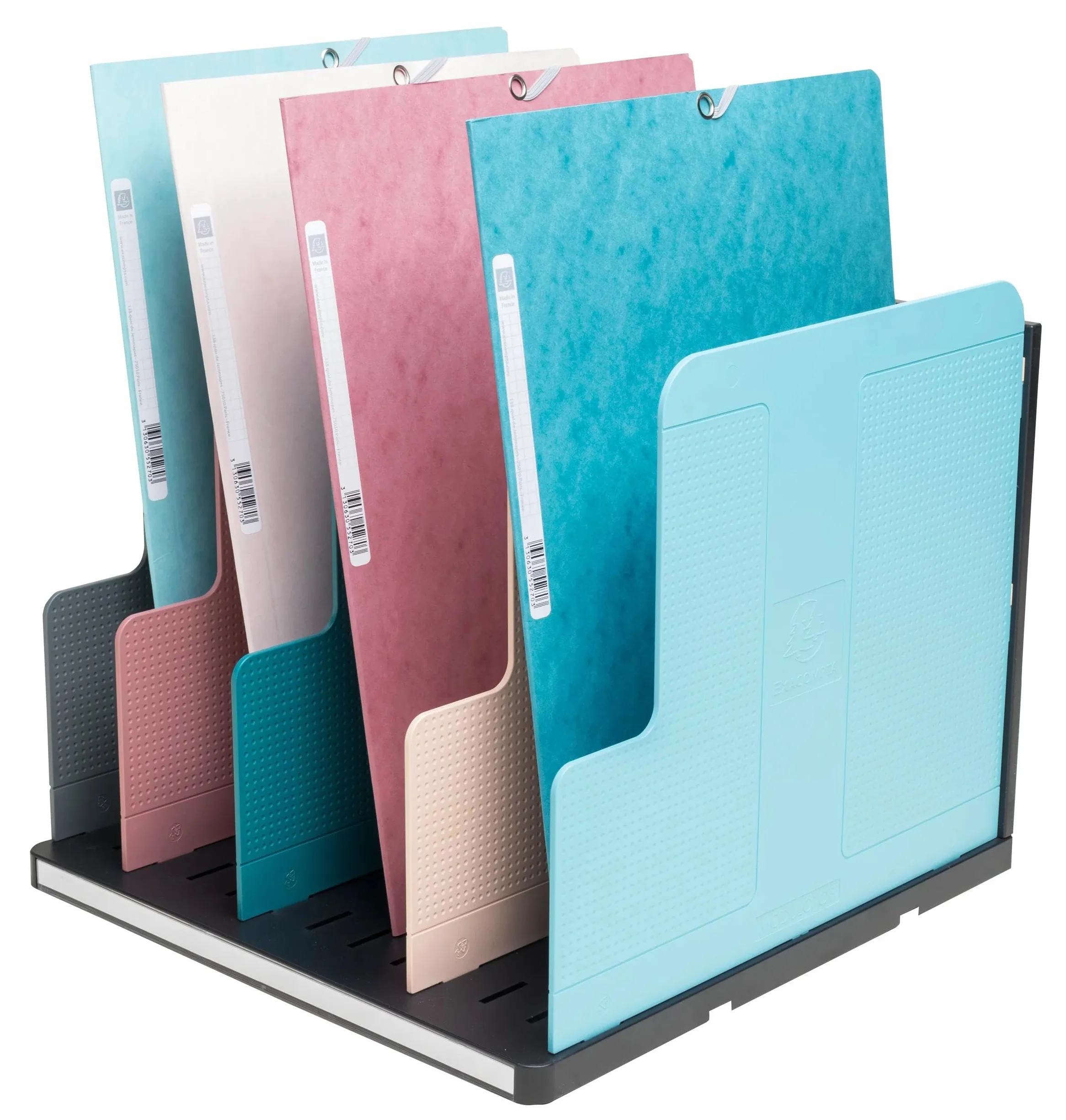 Exacompta Clasificador vertical MODULOTOP 5 separadores Skandi A4+ 30x28,8x25,5 cm Surtido