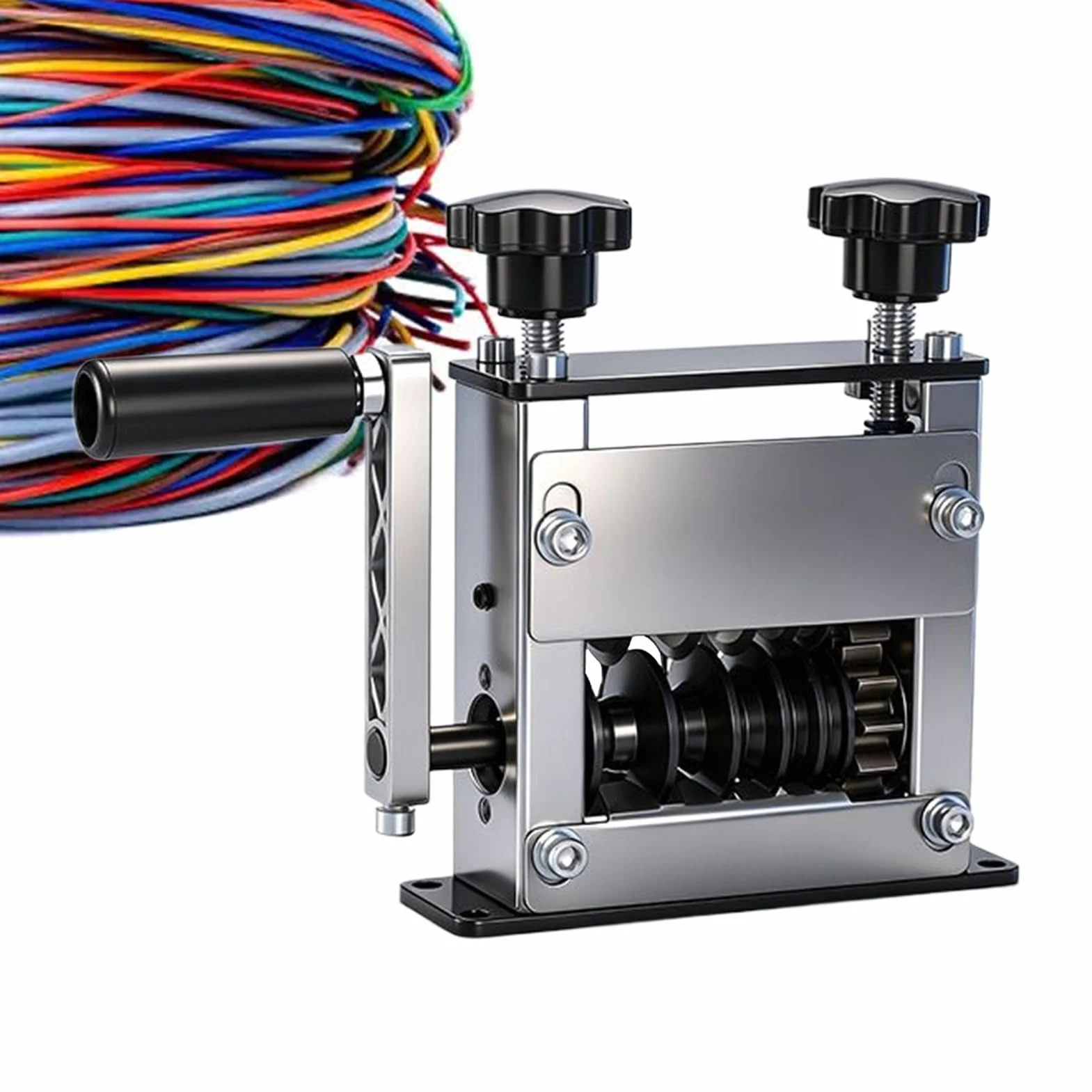 Máquina Pelacables de Cobre Pelacables Automático Ajustable De 6 Agujeros | Máquina De Pelar Alambre De Cobre Para Profesionales, Principiantes, Trabajadores Y