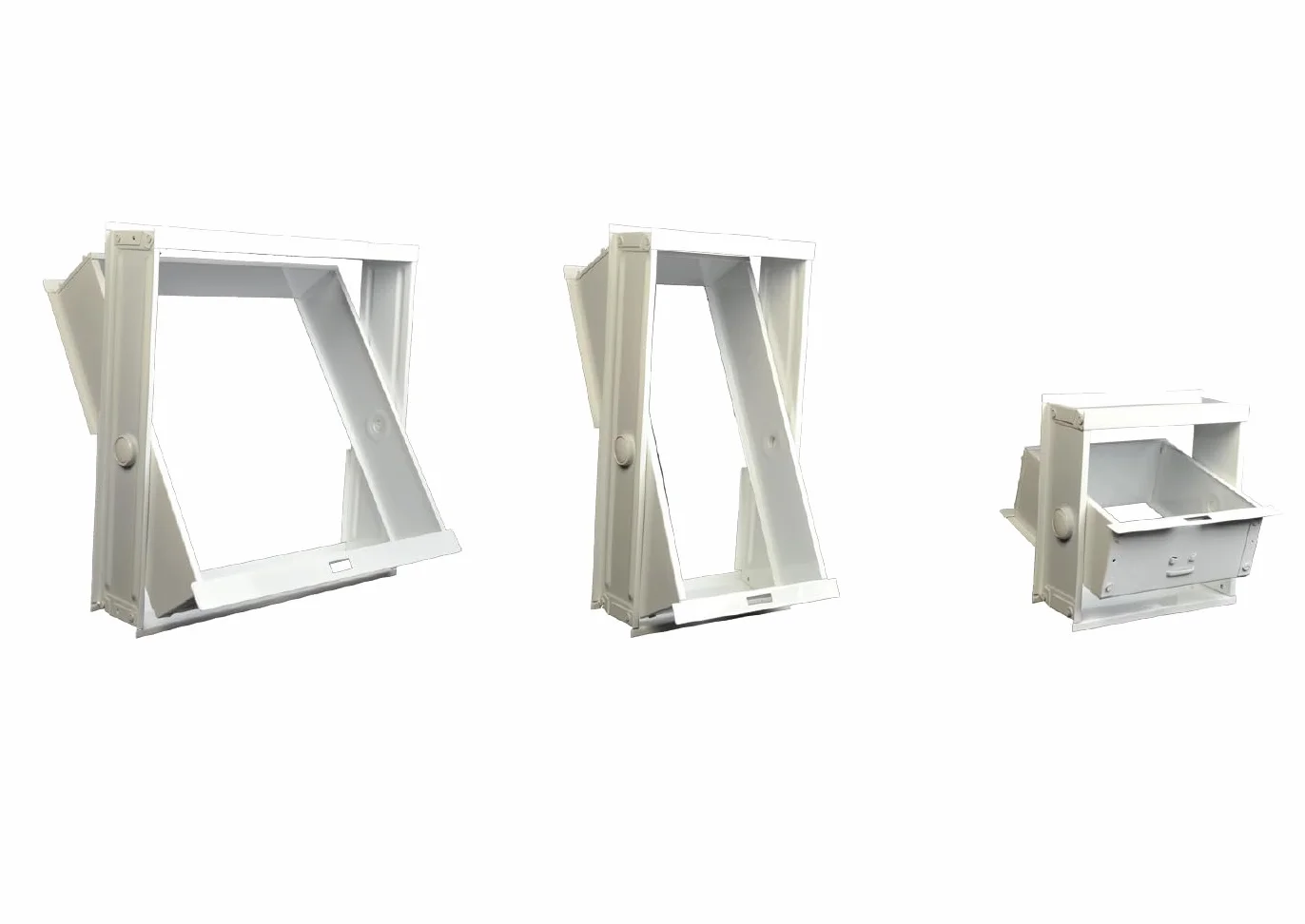 Ventana basculante para bloques de vidrio con marco - Disponible en todas las medidas