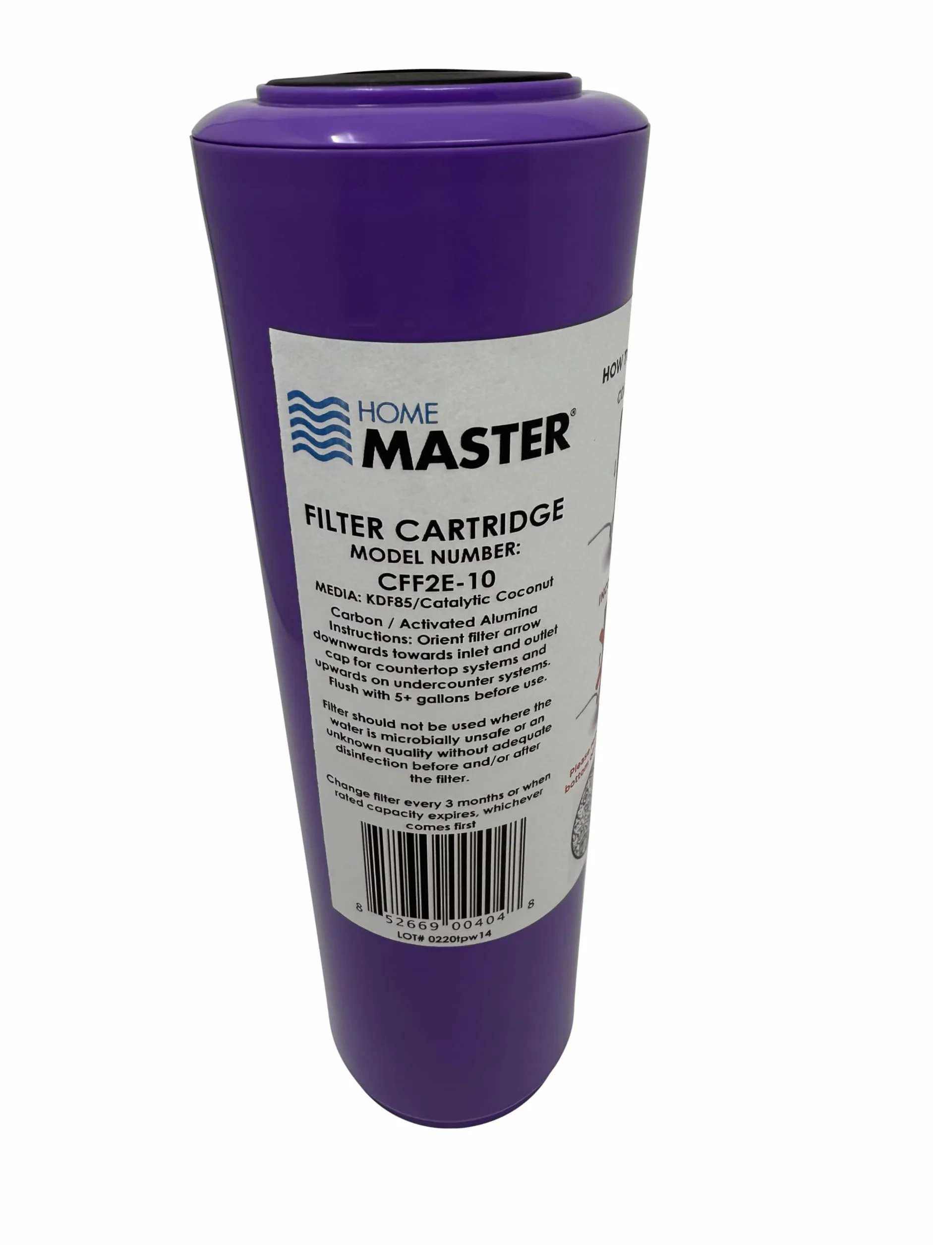 Home Master CFF2E-10 CFFEE-10 - Filtro de repuesto, color morado