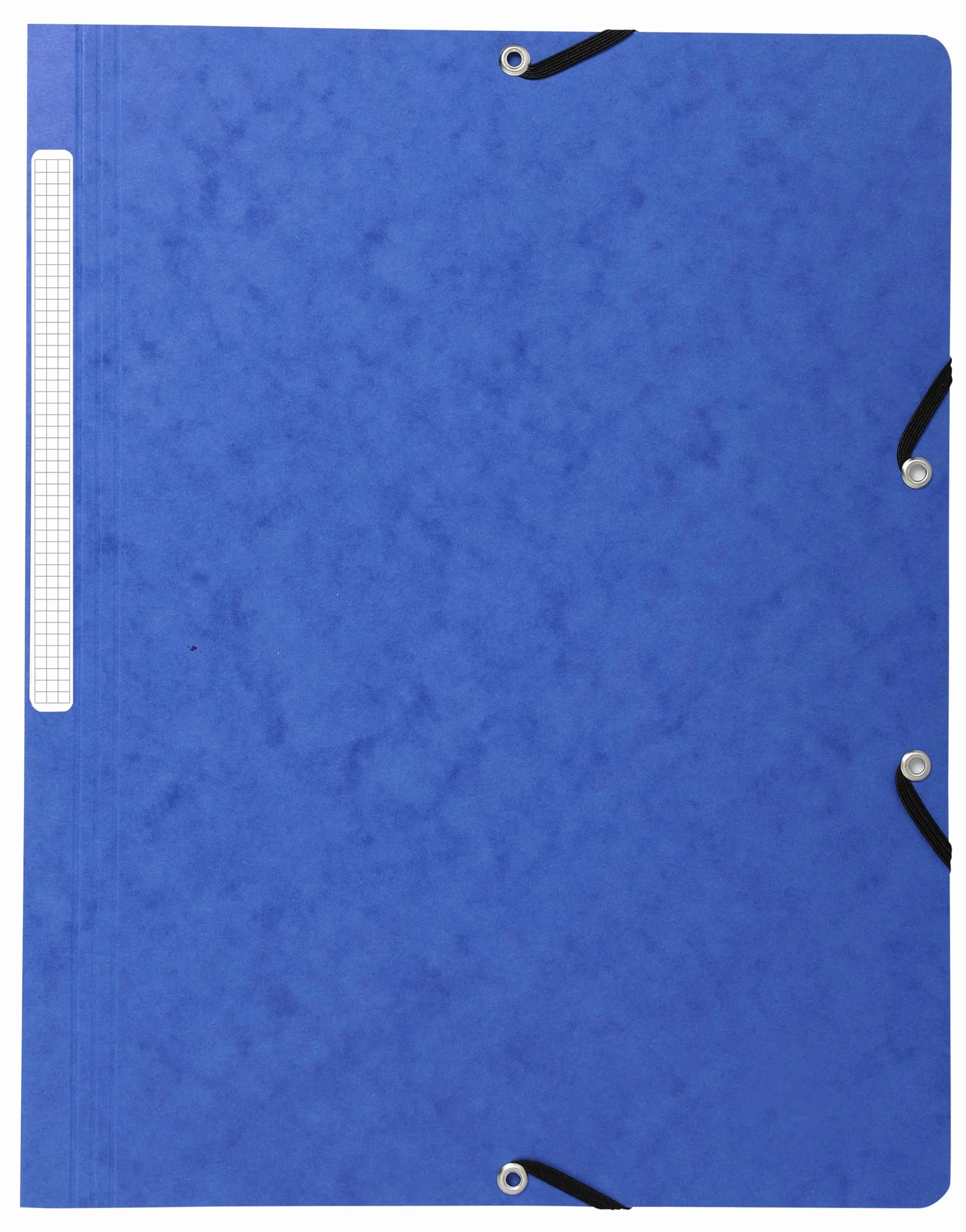 Exacompta 55412E - Pack de 10 carpetas con goma, color azul
