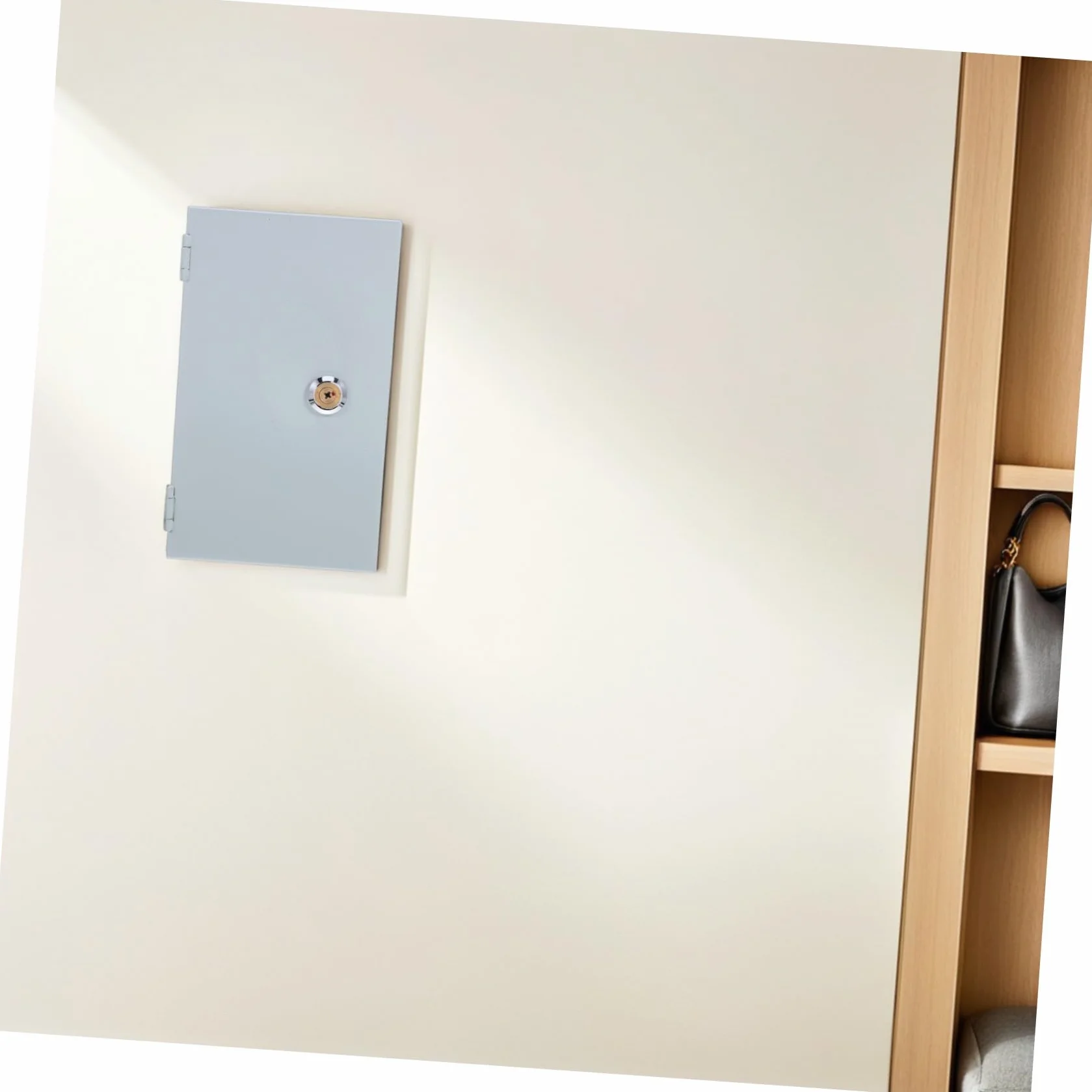 PLAFOPE Caja de Enchufe con Llave Caja Eléctrica de Pared Tipo Cerradura para Carga de Vehículos Eléctricos Resistente la Intemperie Montaje Oculto para Seguridad Exterior