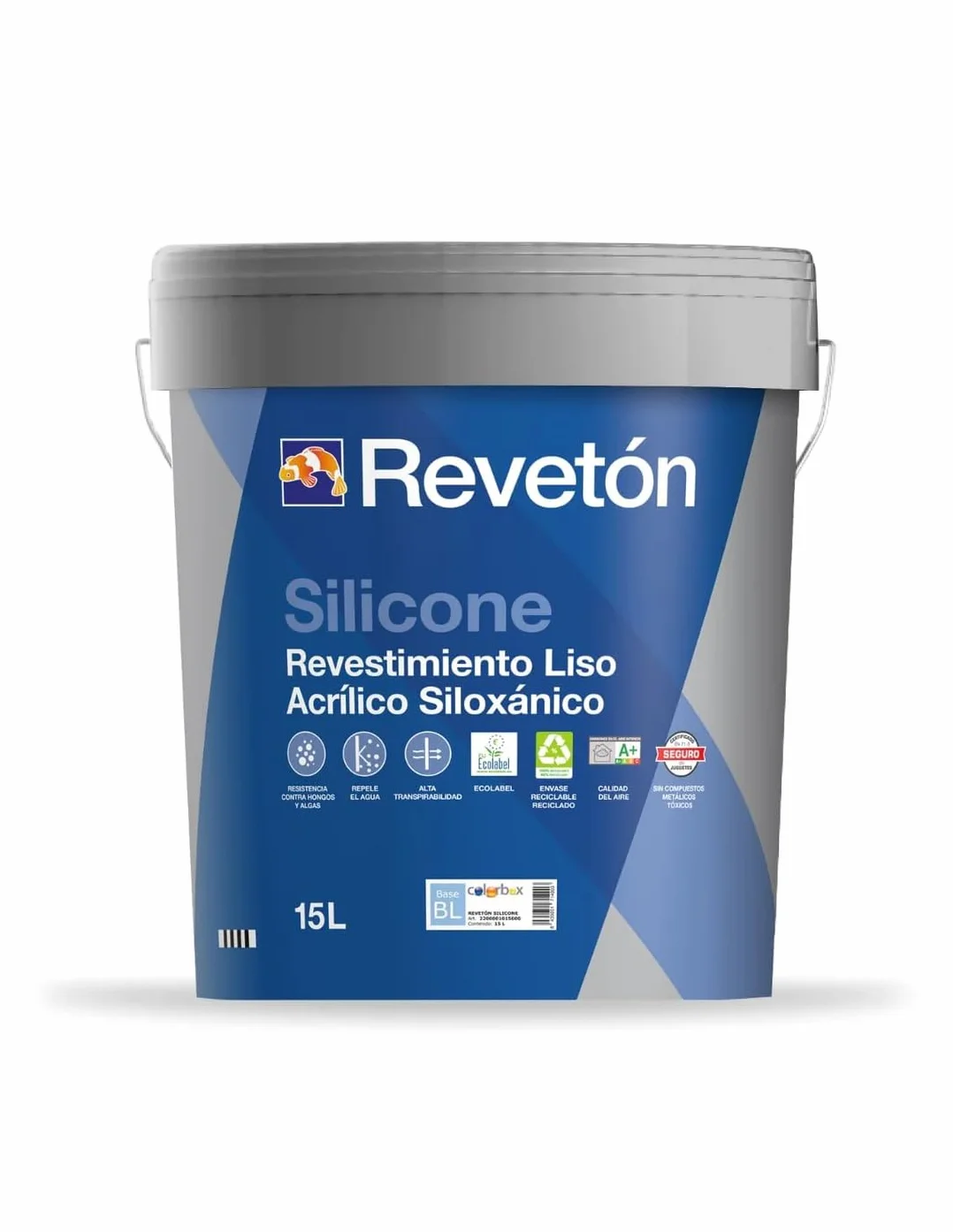 REVETON Silicone Blanco 15 Lt