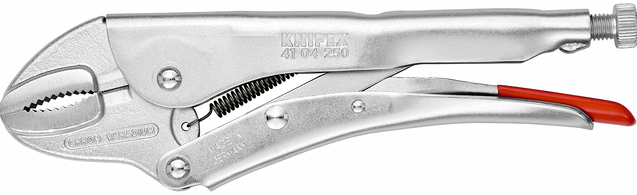 KNIPEX Mordaza grip galvanizado 250 mm, 41 04 250