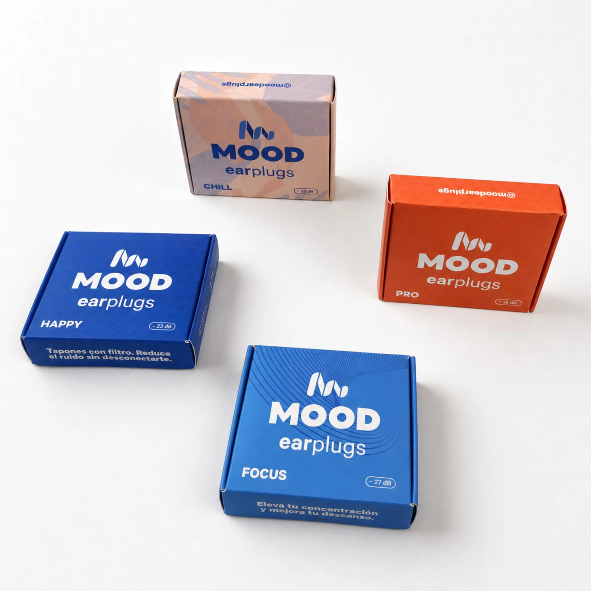 MOOD Cascos antiruido adultos 33 dB SNR Aislantes Ruido Estudiar Construcción Tiro Deportivo