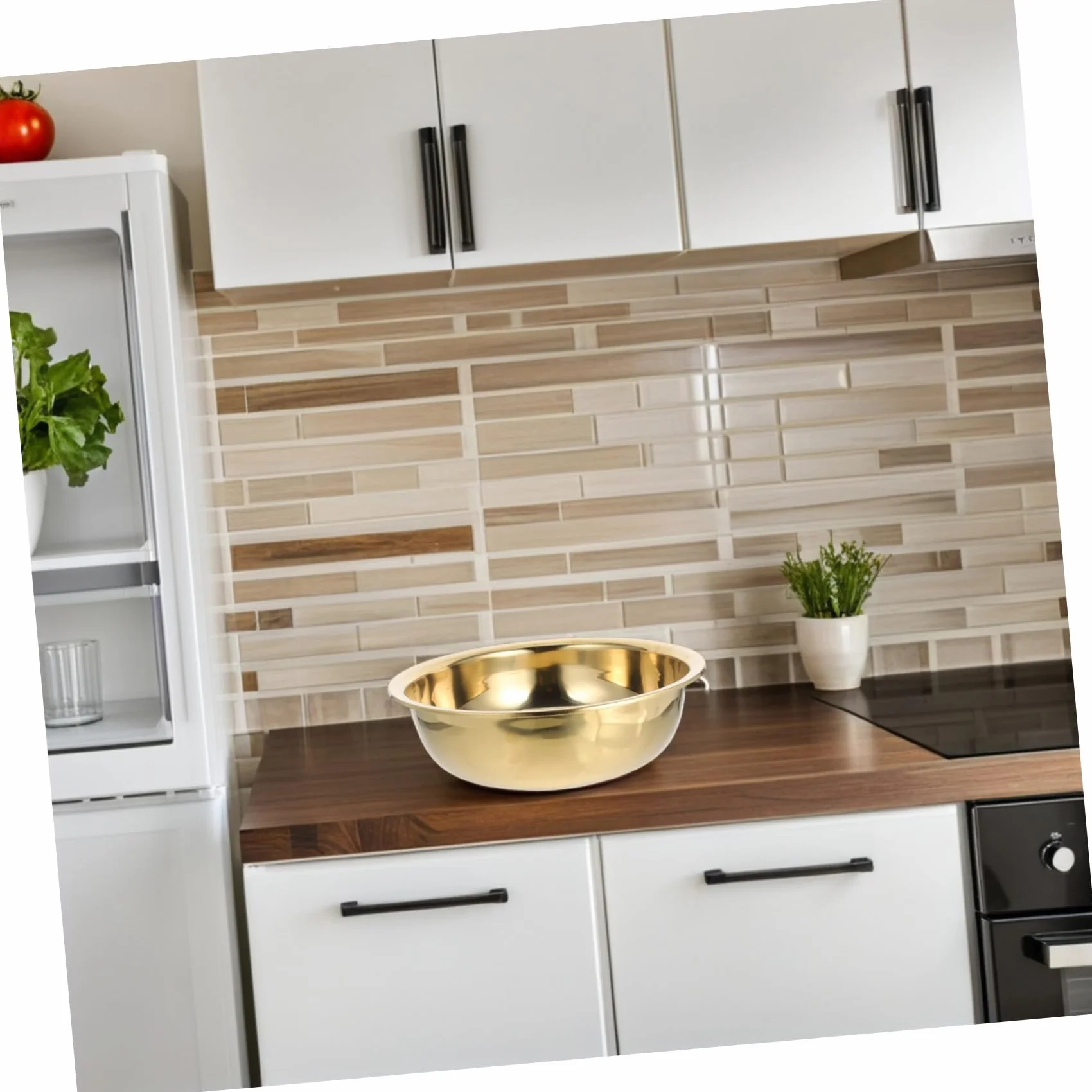 OUNONA Lavabo de Acero Inoxidable Engrosado Tamaño Mediano Diseño Ergonómico Resistente al Desgaste para Remojar Pies Lavar Ropa Verduras y Uso Doméstico