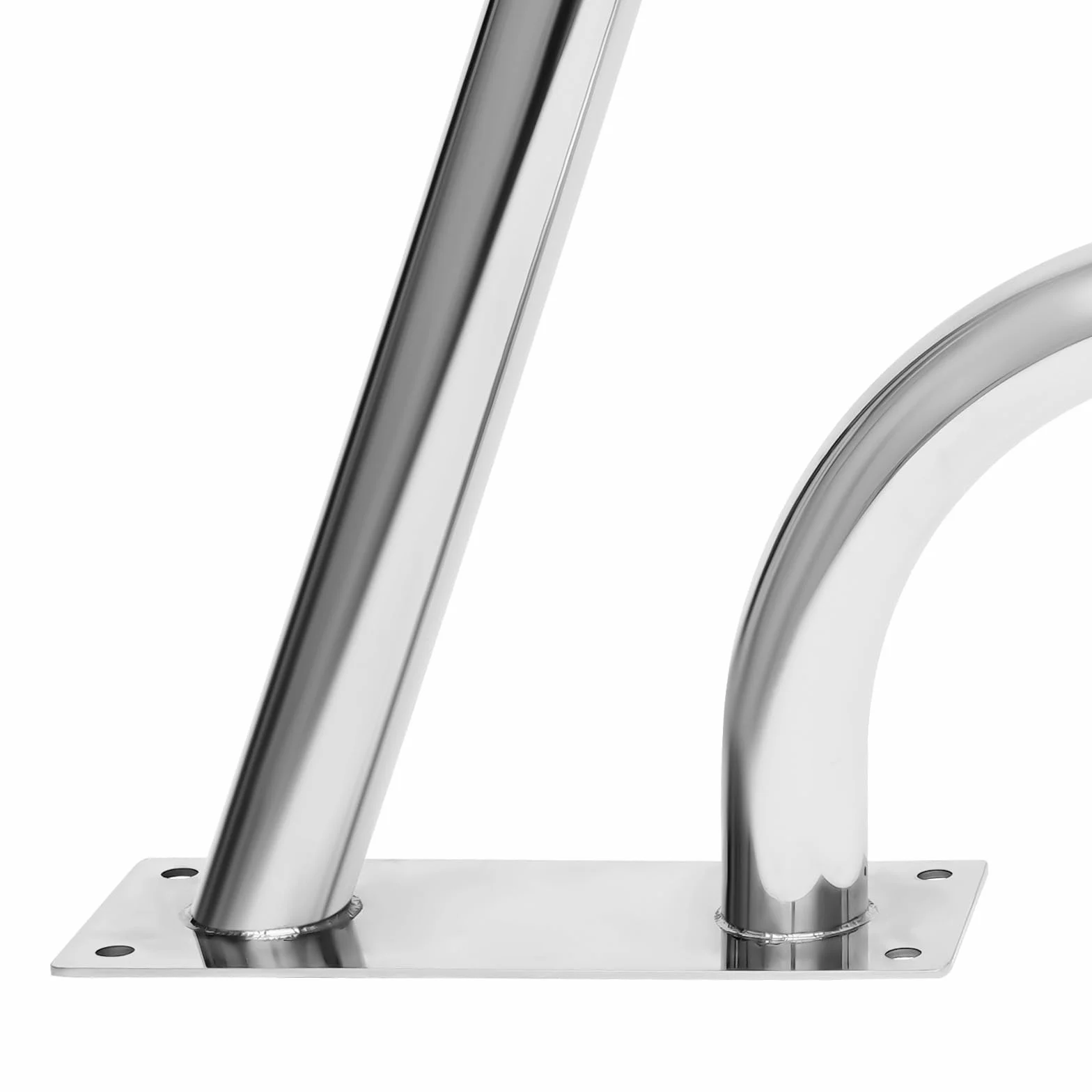 Pasamanos de piscina de acero inoxidable 304, mango estable con cubierta de neopreno, ayuda de entrada de hasta 120 kg, para piscinas interiores y exteriores