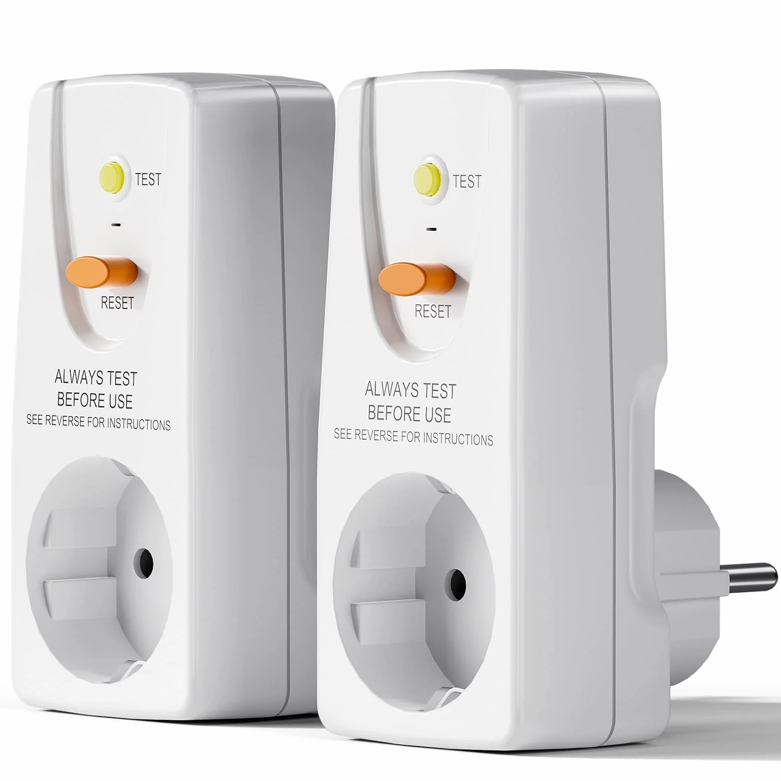 Interruptor de corriente Fi, enchufe de protección personal, antifugas y choque eléctrico,