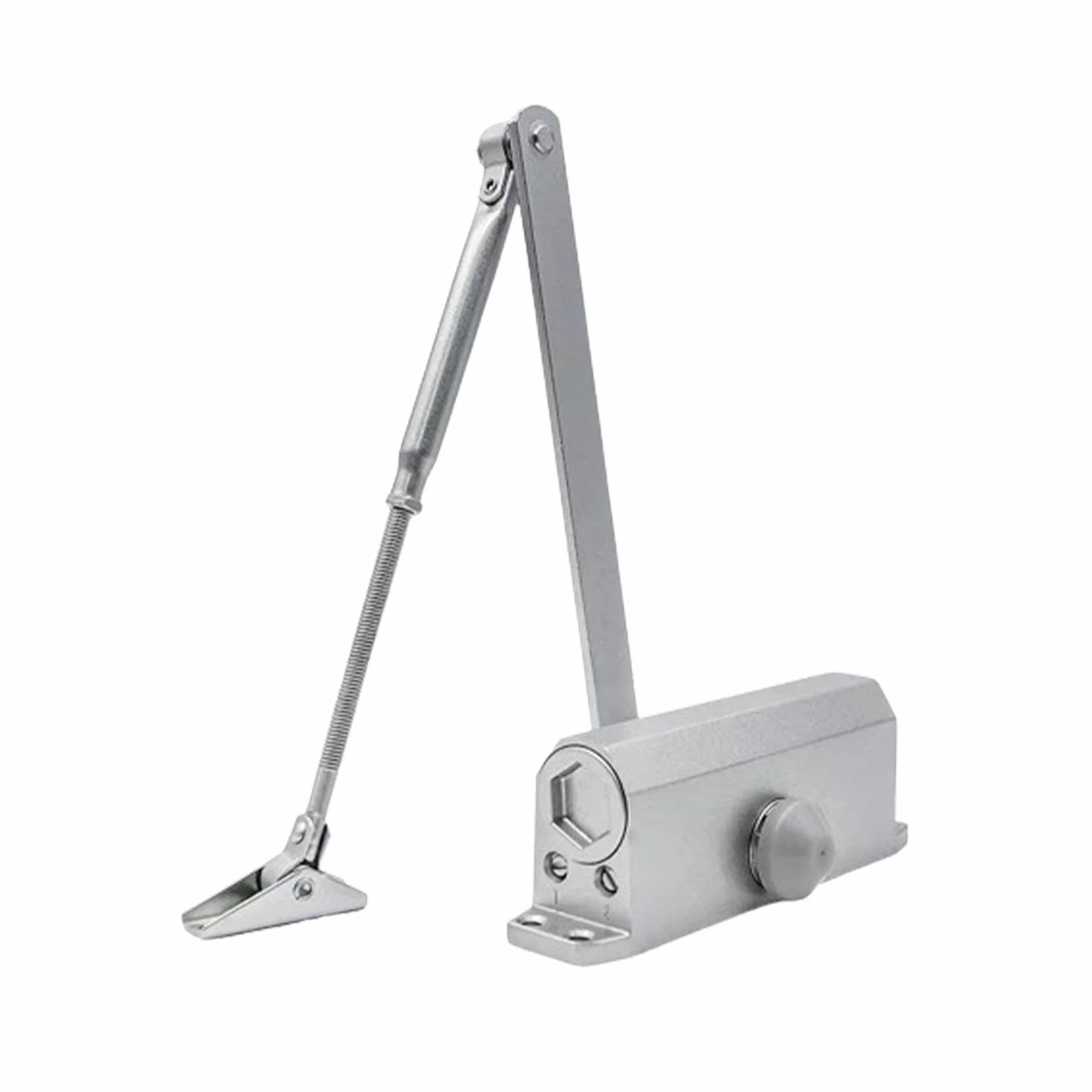 Cierrapuertas hidráulicos,Cierre de puerta automático ajustable | Cerradura de cierre hidráulico de puerta automática,Dispositivo de cierre de puerta de vaivén para el hogar, puerta automática