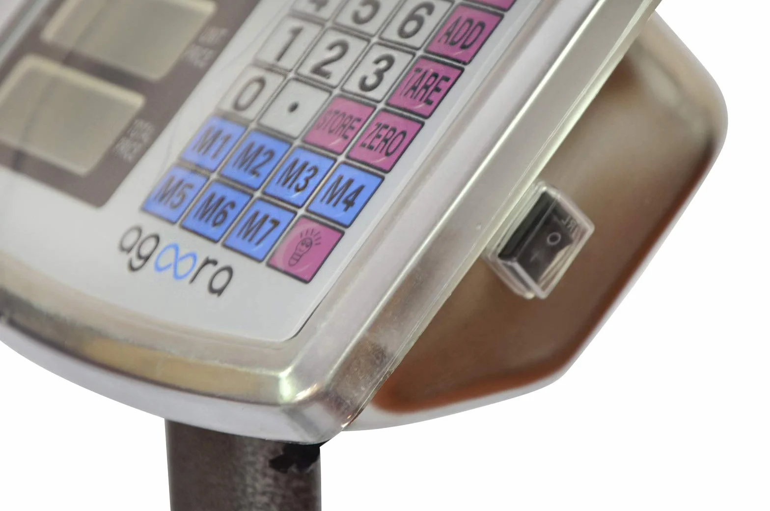 Báscula Industrial 300kg/50g 40x50cm Pantalla LCD Digital Plegable Acero Tratada Térmicamente
