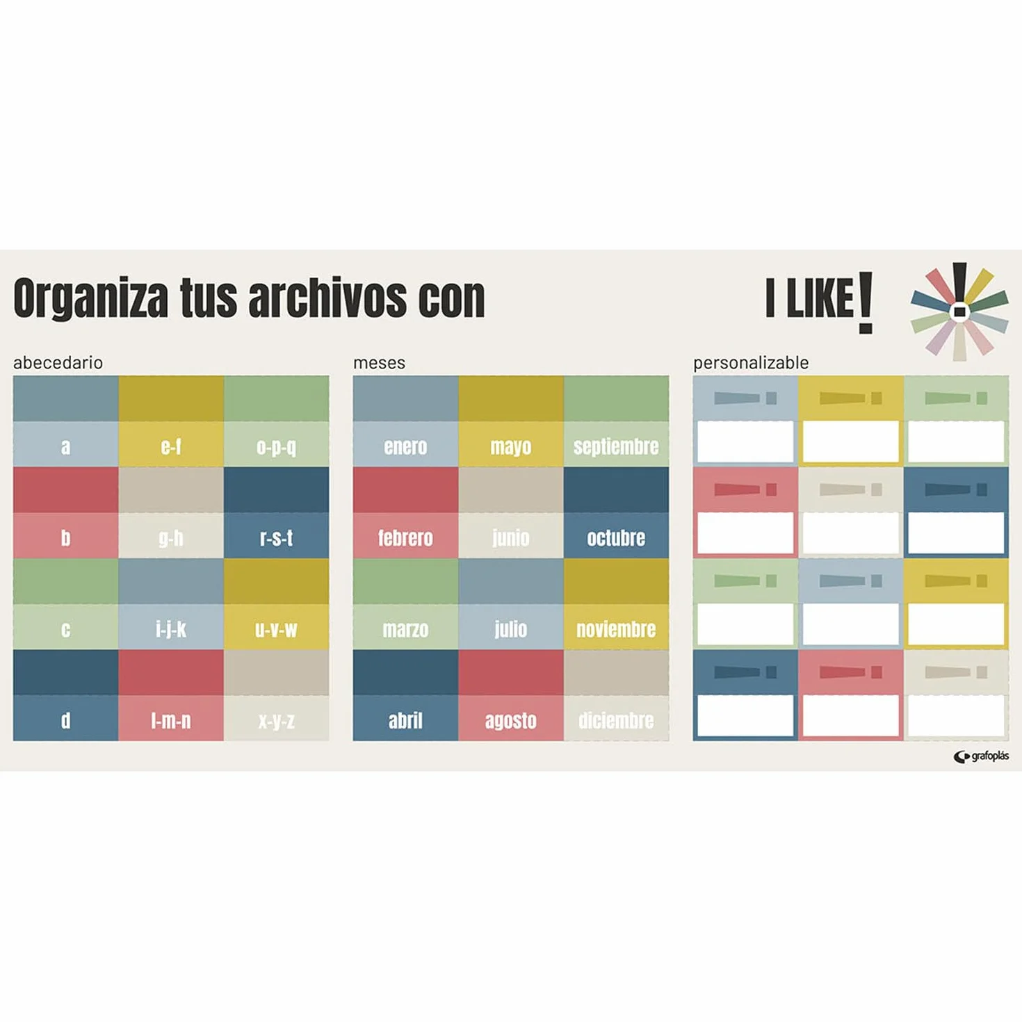 Grafoplas Carpeta Acordeón Fuelle Tamaño Folio Rosa 13 Posiciones Poli Semirrígido Opaco Clasificador Documentos