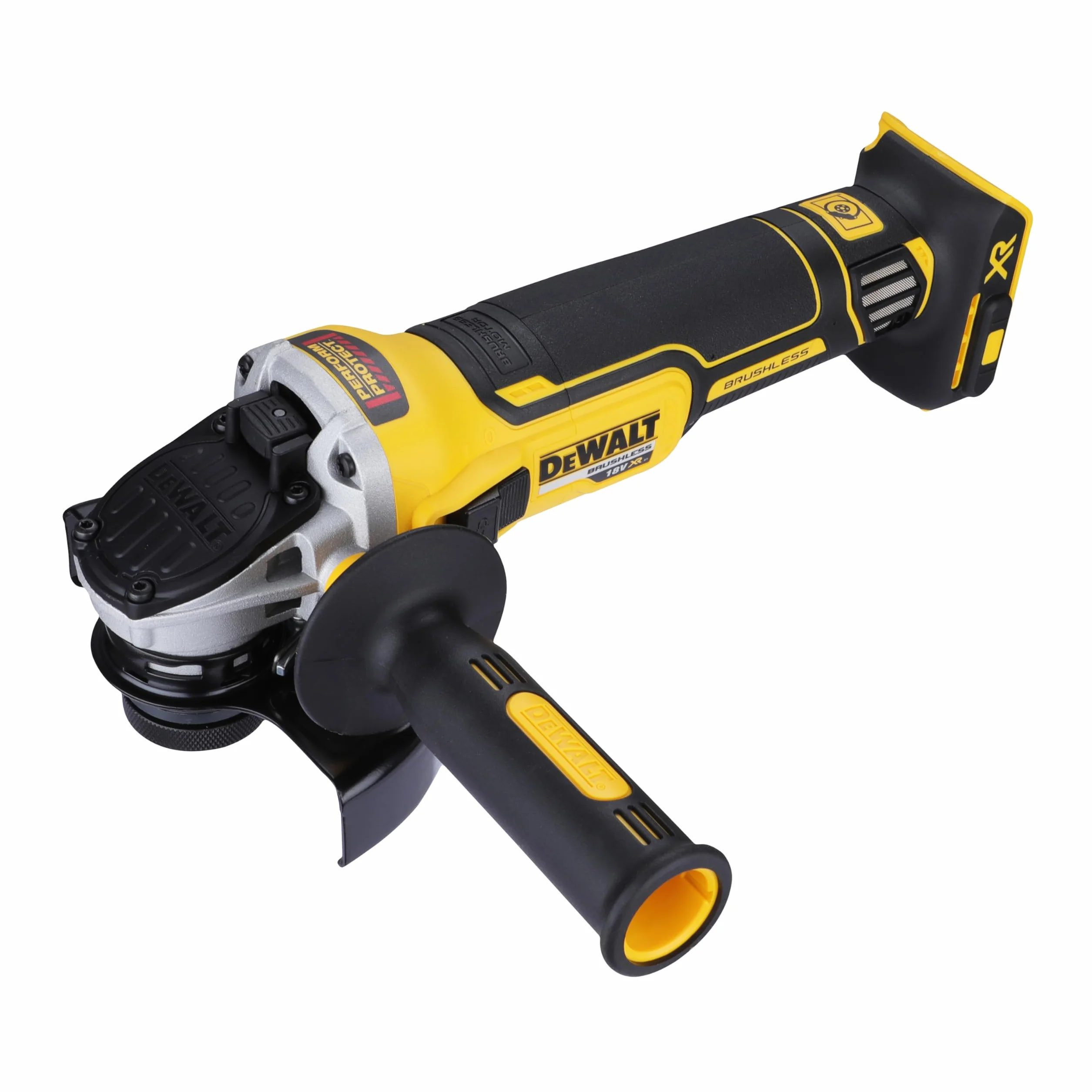DEWALT DCG405N - Amoladora angular para 125 mm, 18 V XR, sin disco y sin cargador/batería
