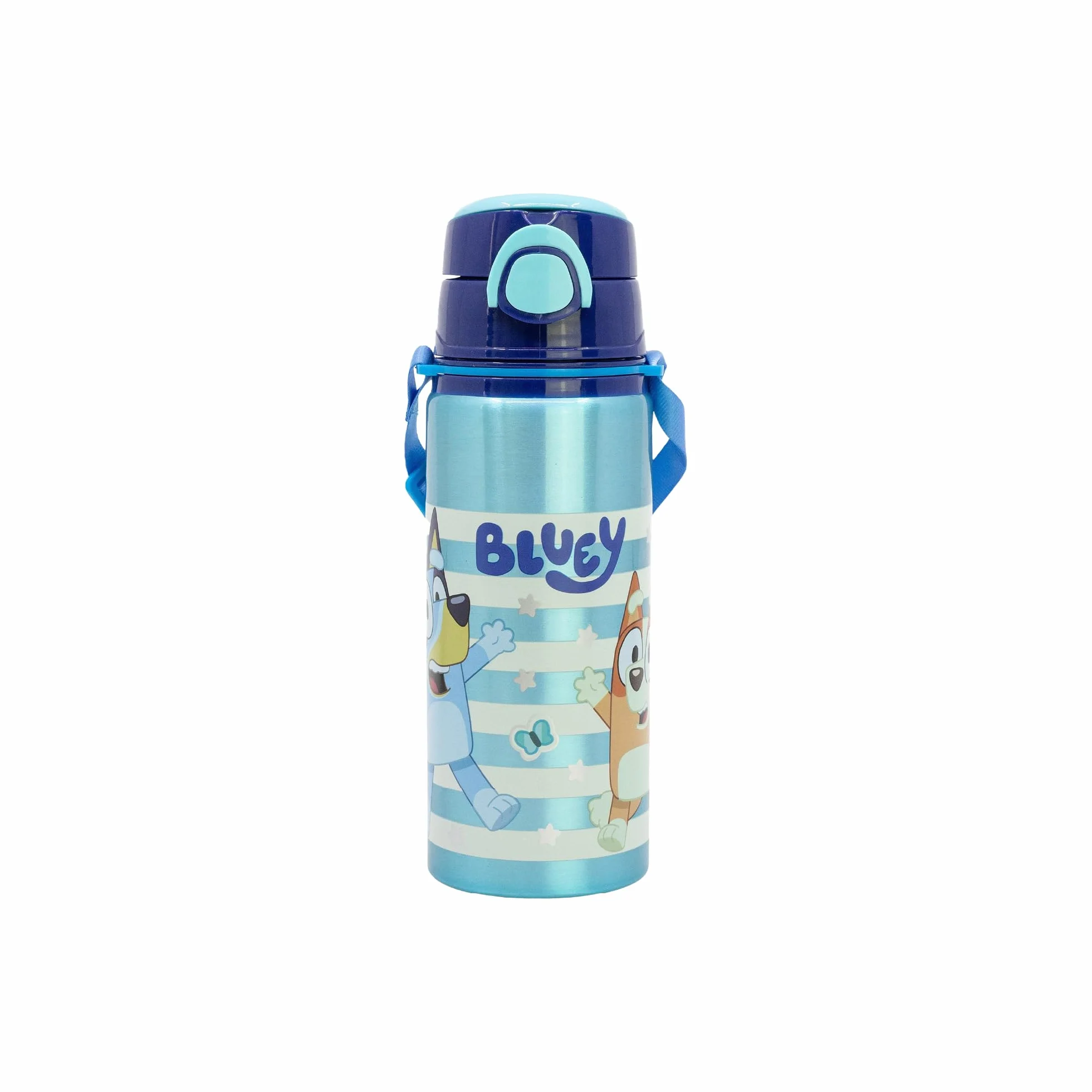 BOTELLA POP UP DE ALUMINIO 730 ML BLUEY