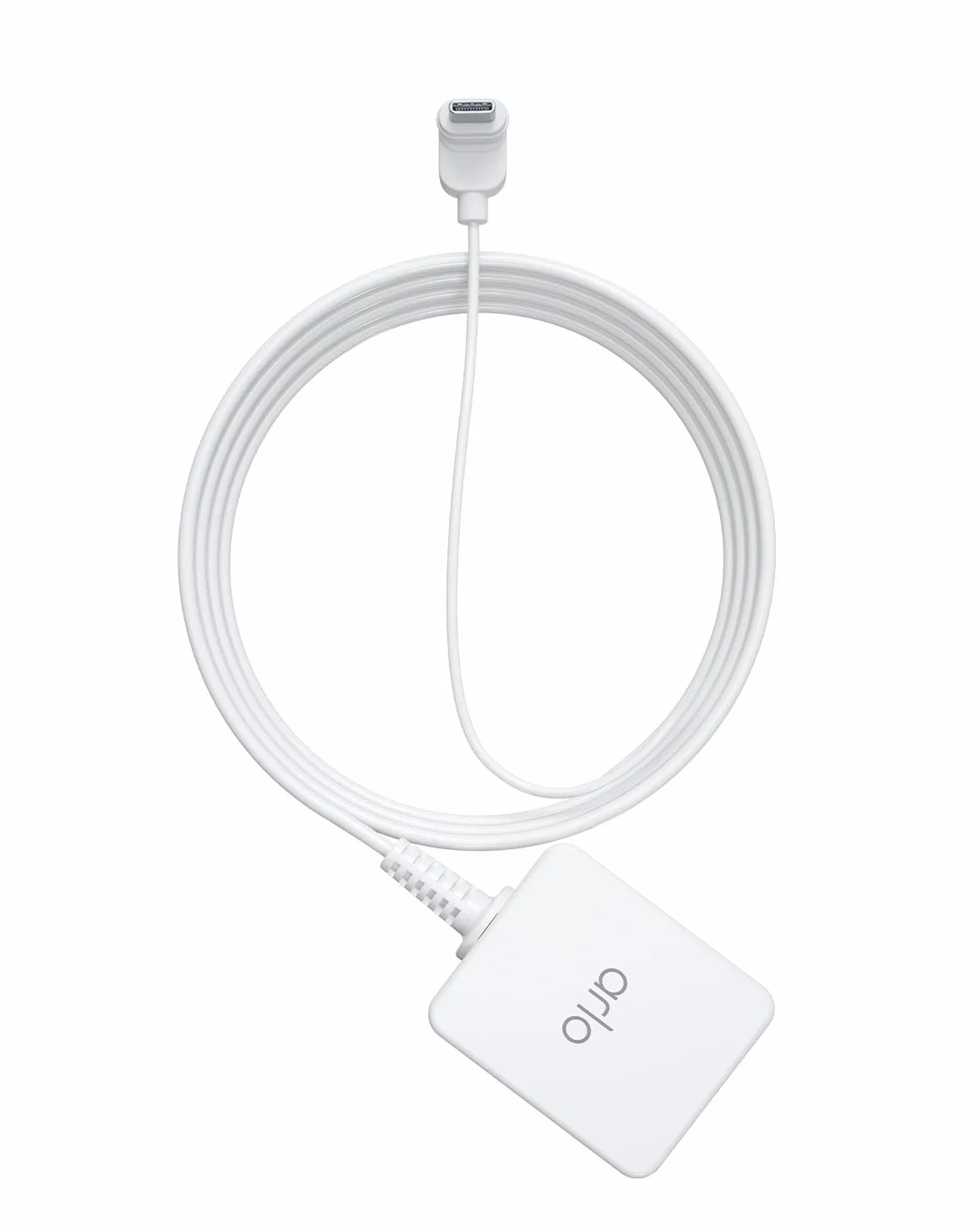 Arlo Essential 2 Cable De Carga Magnético 7,6 m, Para Camaras de Vigilancia WiFi Exterior, Blanco, Compatible Con La Cámara Arlo Essential 2 HD/ 2K/ XL, Accesorio Certificado, VMA5700-100PES
