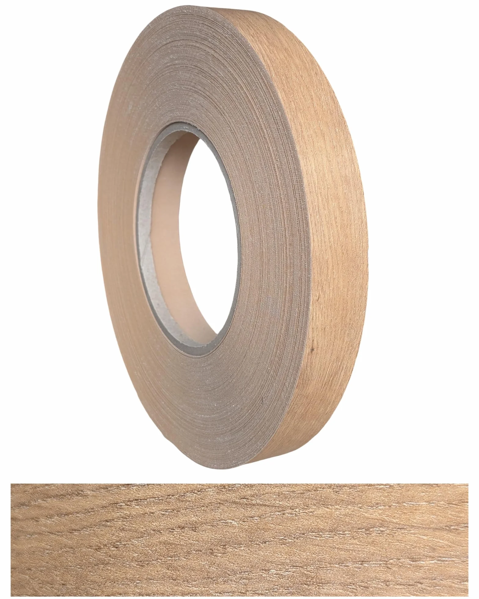 Gedotec Cubrecantos 40 mm | Rollo de 100 m | Roble Lancelot | Cubrecantos para pegar | con adhesivo termofusible integrado | Cinta para bordes de muebles | Tira de melamina | Chapa de madera | Cinta
