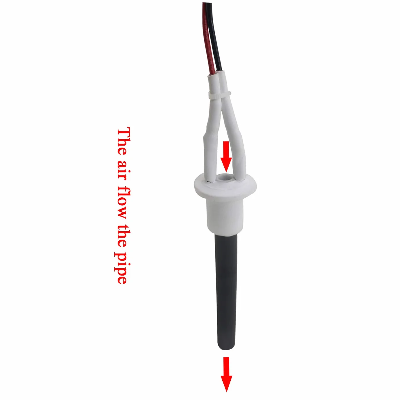Resistencia ceramica pellets 220v 300w bujia ceramica pellets resistencia bujia encendido estufa pellets (Abierto en la parte superior)