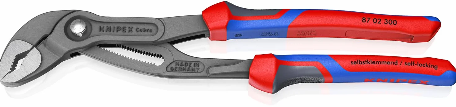 KNIPEX - 87 02 300 Herramientas - Alicates de bomba de agua Cobra, multicomponente (8702300)