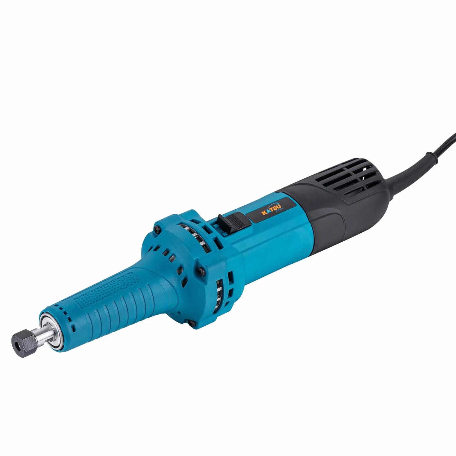 KATSU Tools Amoladora troqueladora, amoladora recta eléctrica profesional de 710 W, herramienta rotativa con portabrocas de 6 mm y 6,35 mm para pulir, pulir, grabar y tallar