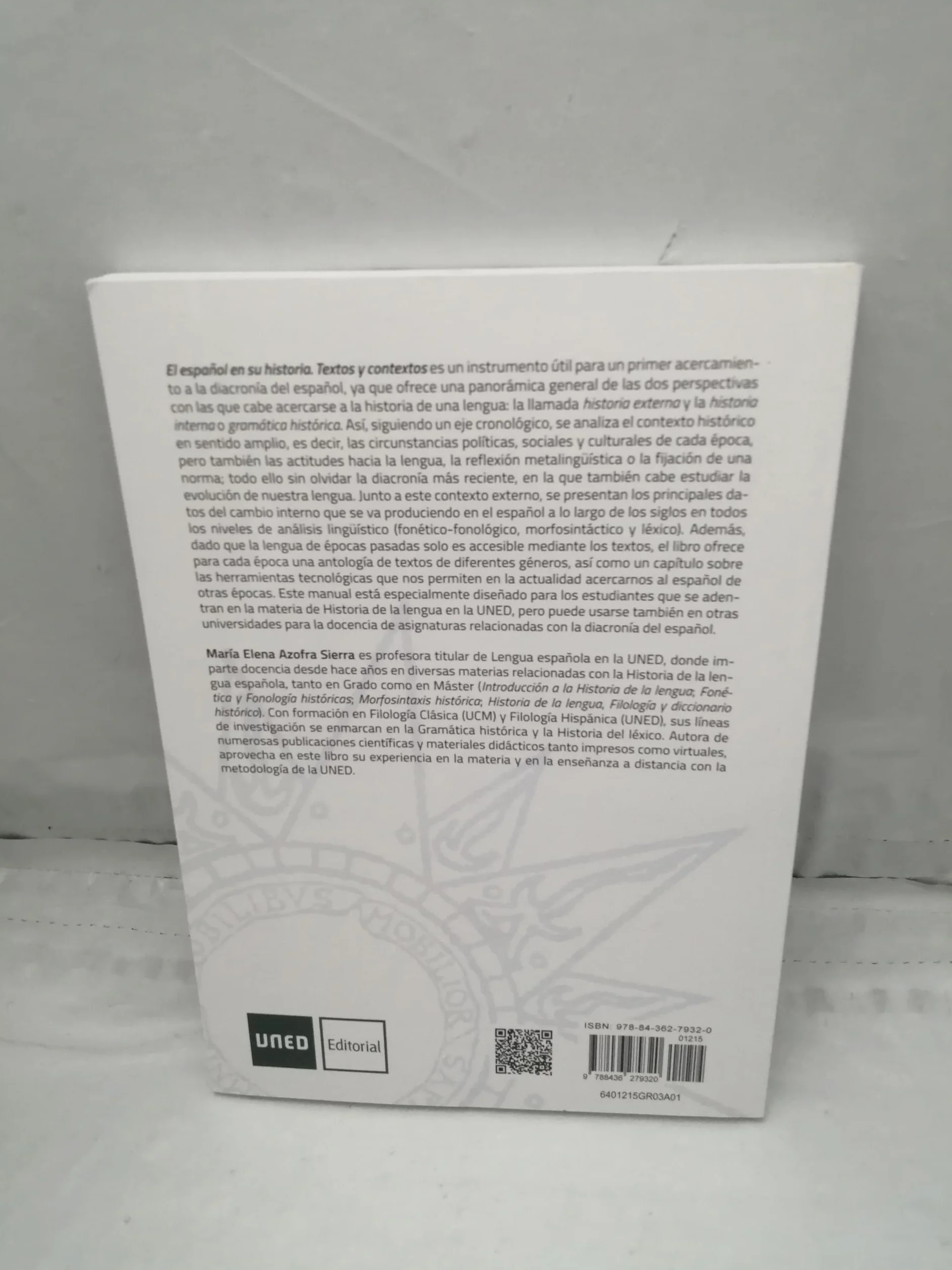 El español en su historia. Textos y contextos (GRADO)