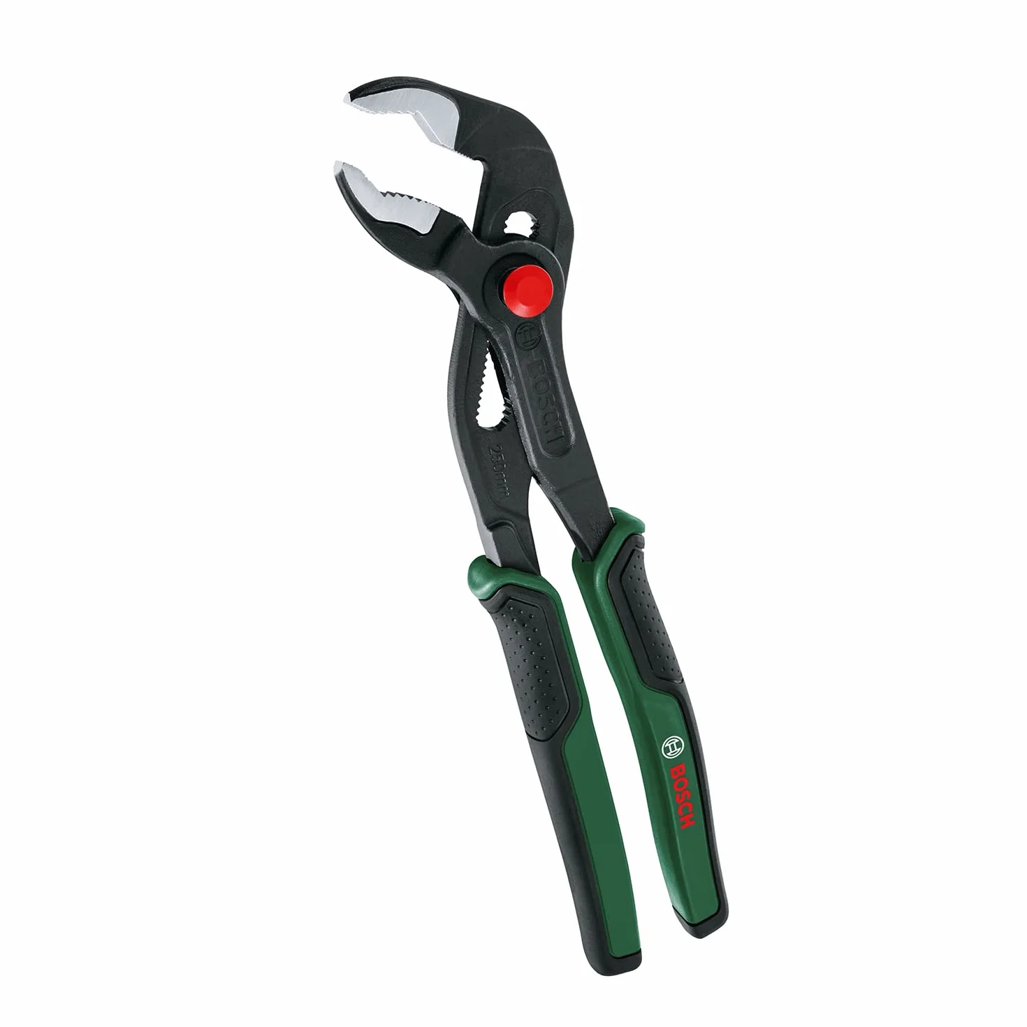 Bosch alicates de pico de loro ajuste por pulsador tareas pesadas empuñadura suave ergonómica