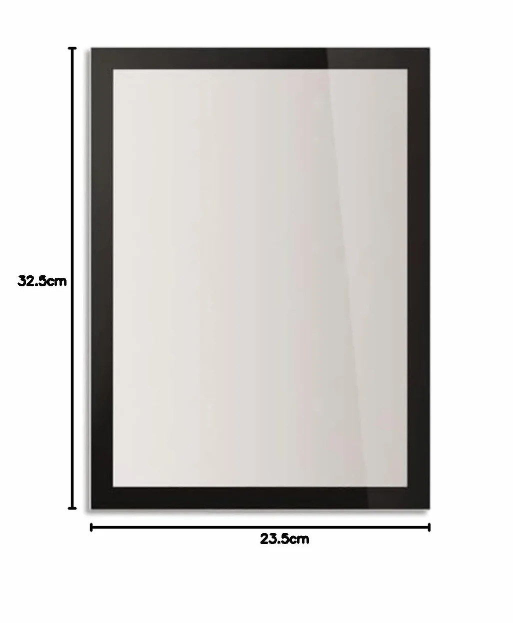 Duraframe Info Frame A4 Sun 2 piezas negro