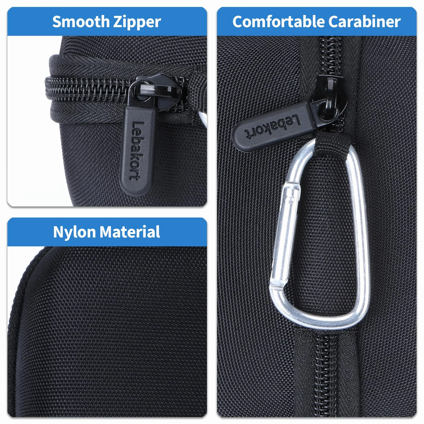 Lebakort Duro Caja Estuche Funda para Zoom H1 XLR Grabadora práctica