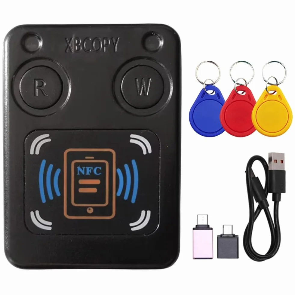 Lector de Tarjetas RFID NFC Copiadora IC 3XCUID 13.56 MHz 125 kHz 250 kHz 375 kHz Clonador de Token