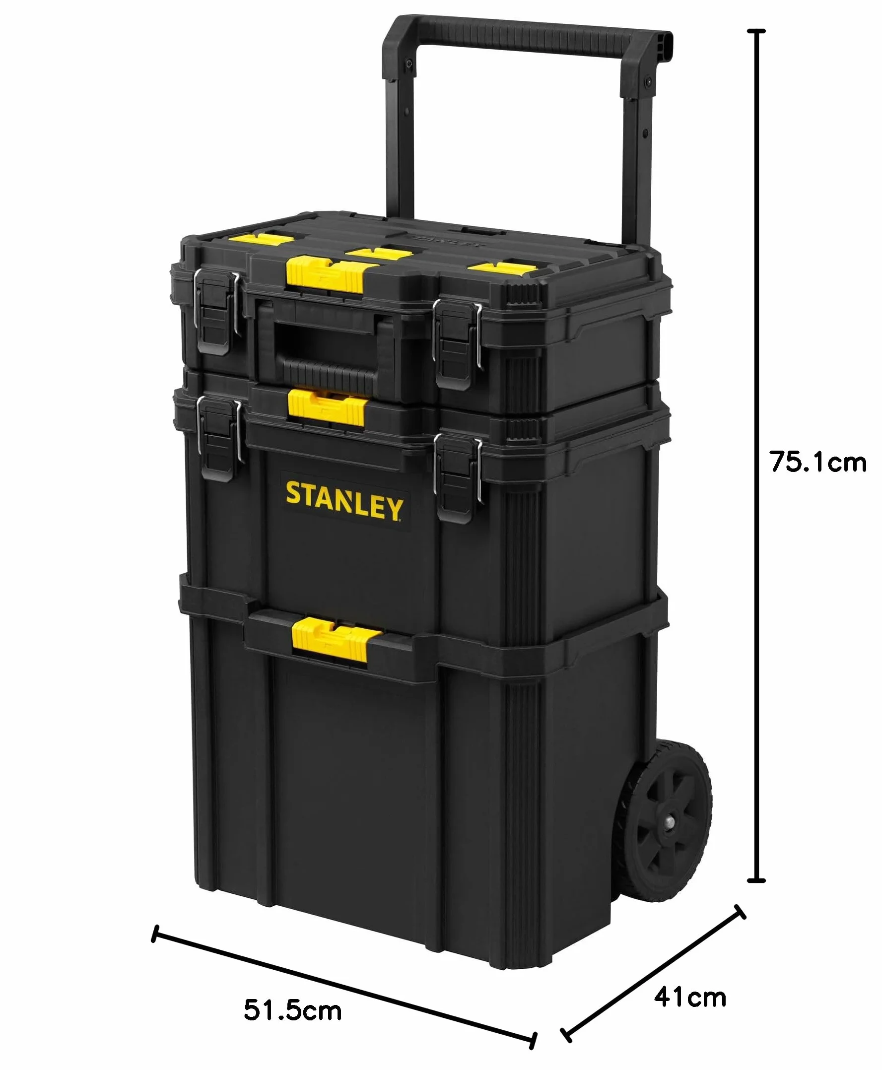 STANLEY Caja de Herramientas Modular 3 en 1 con Ruedas, STST83319-1