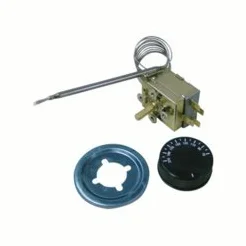 Kit TY95 0-120ºC termostato capilar regulación para instalar en caja; sonda 1 metro.