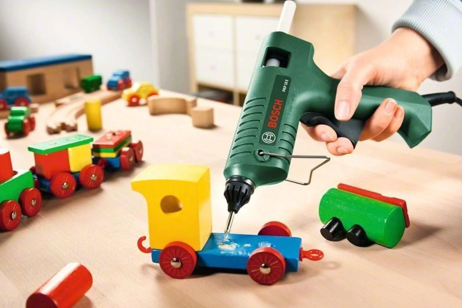 Bosch PKP 18 E electronic - Pistola de pegar