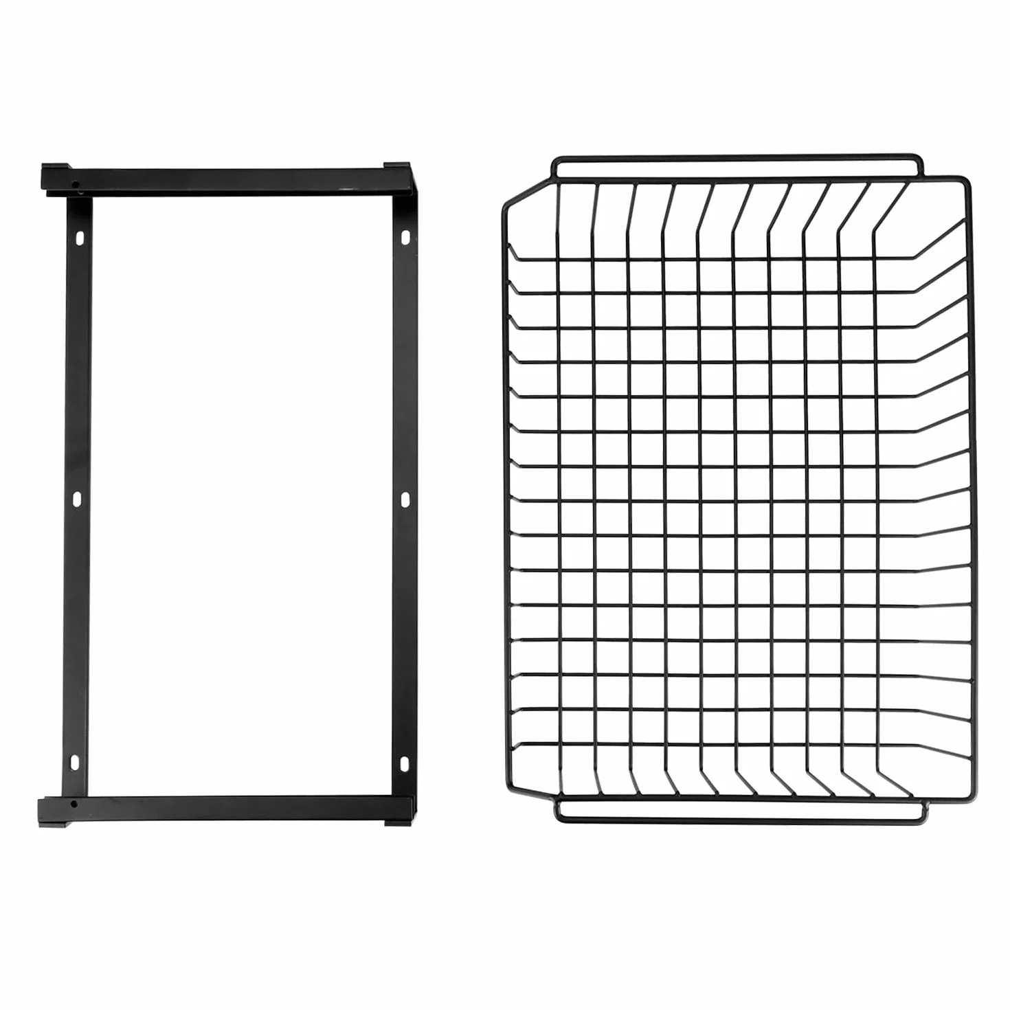 QWORK Cajón debajo de la mesa de metal capacidad de carga 5-10 kg para oficina cocina