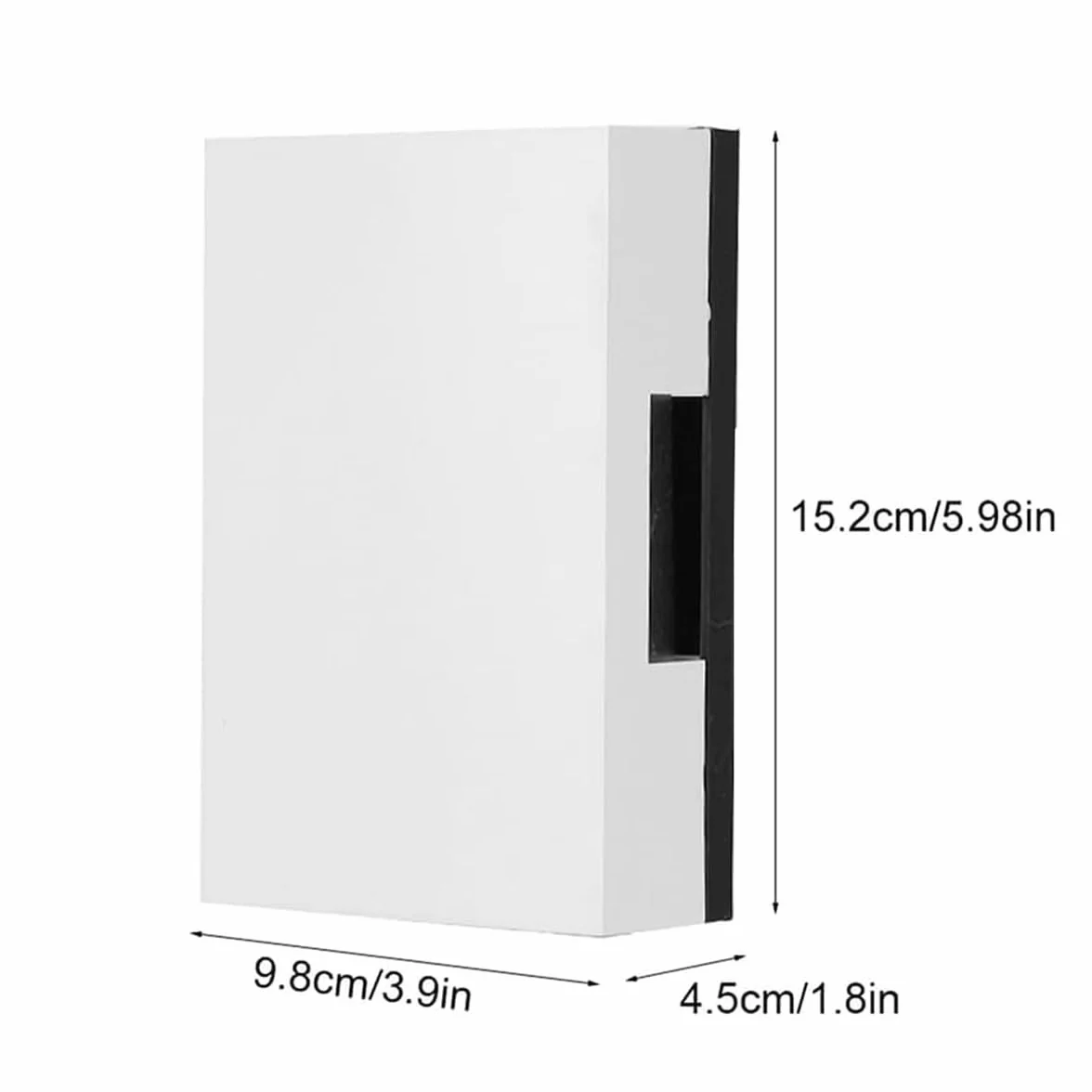 Ausi Timbre Manual Mecánico 220 V para Puerta de Entrada Blanco