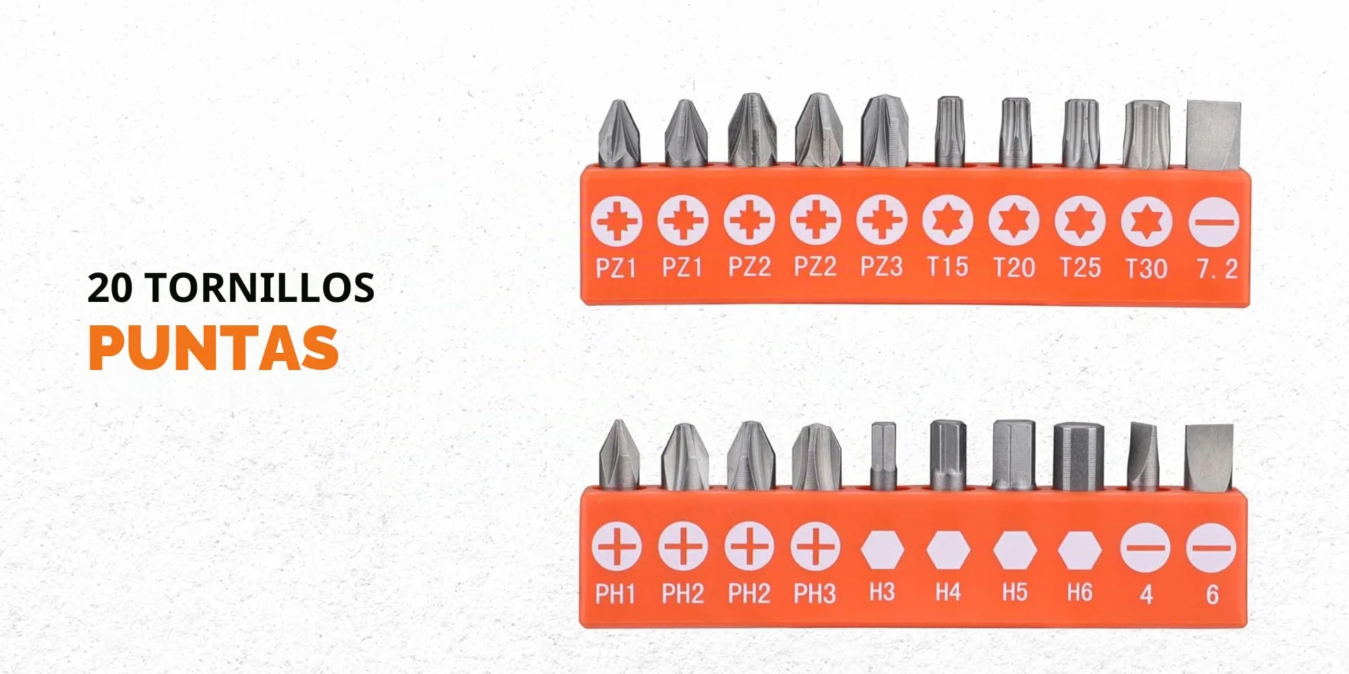 BLACK+DECKER Set de 50 Piezas para Atornillar y Taladrar: Brocas para Metal, Mampostería y Madera, Puntas de Atornillar, Llaves de Vaso, Adaptadores, Maletín Incluido,A7188-XJ