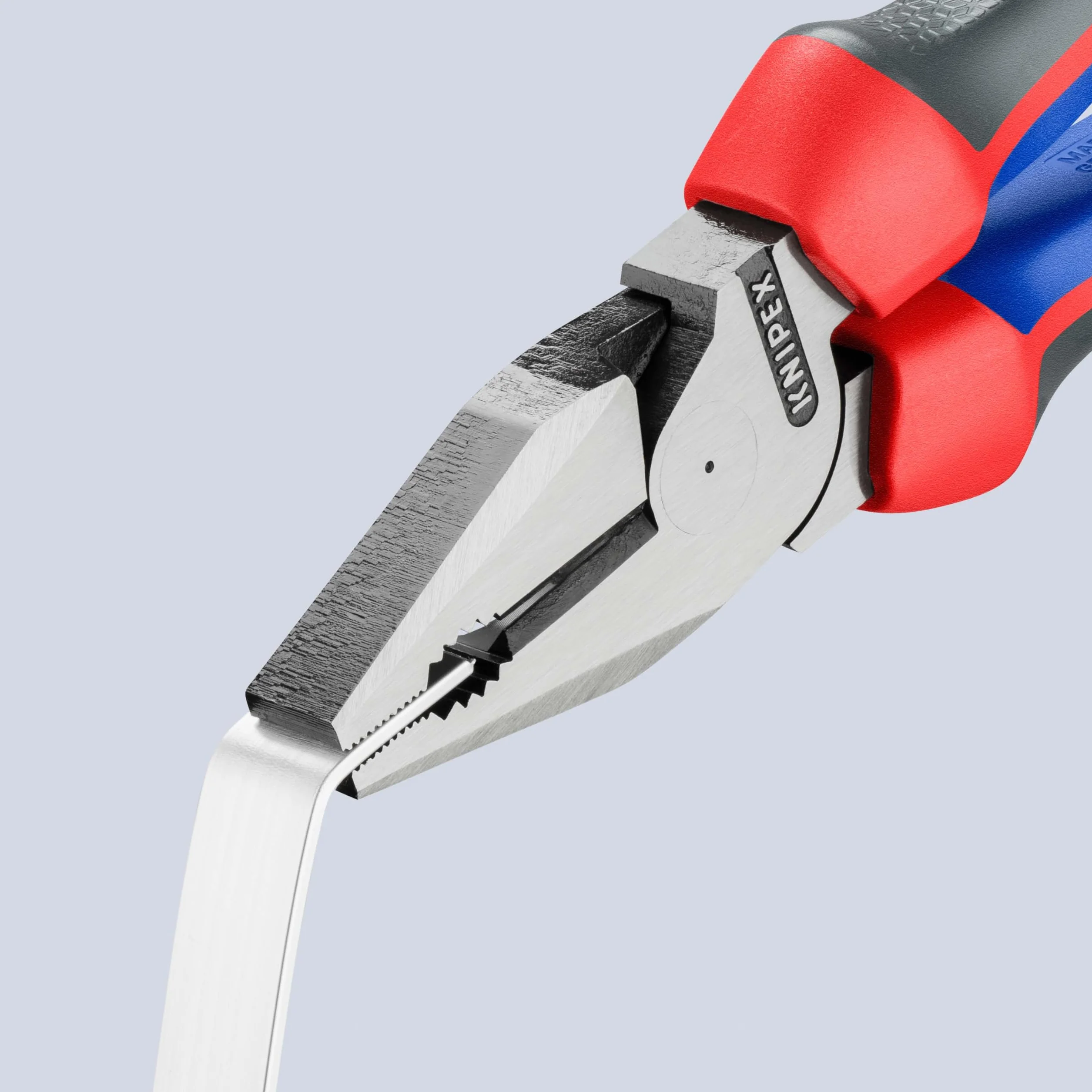 KNIPEX Alicate universal de fuerza Negro atramentado con mangos confort 225 mm, 02 02 225