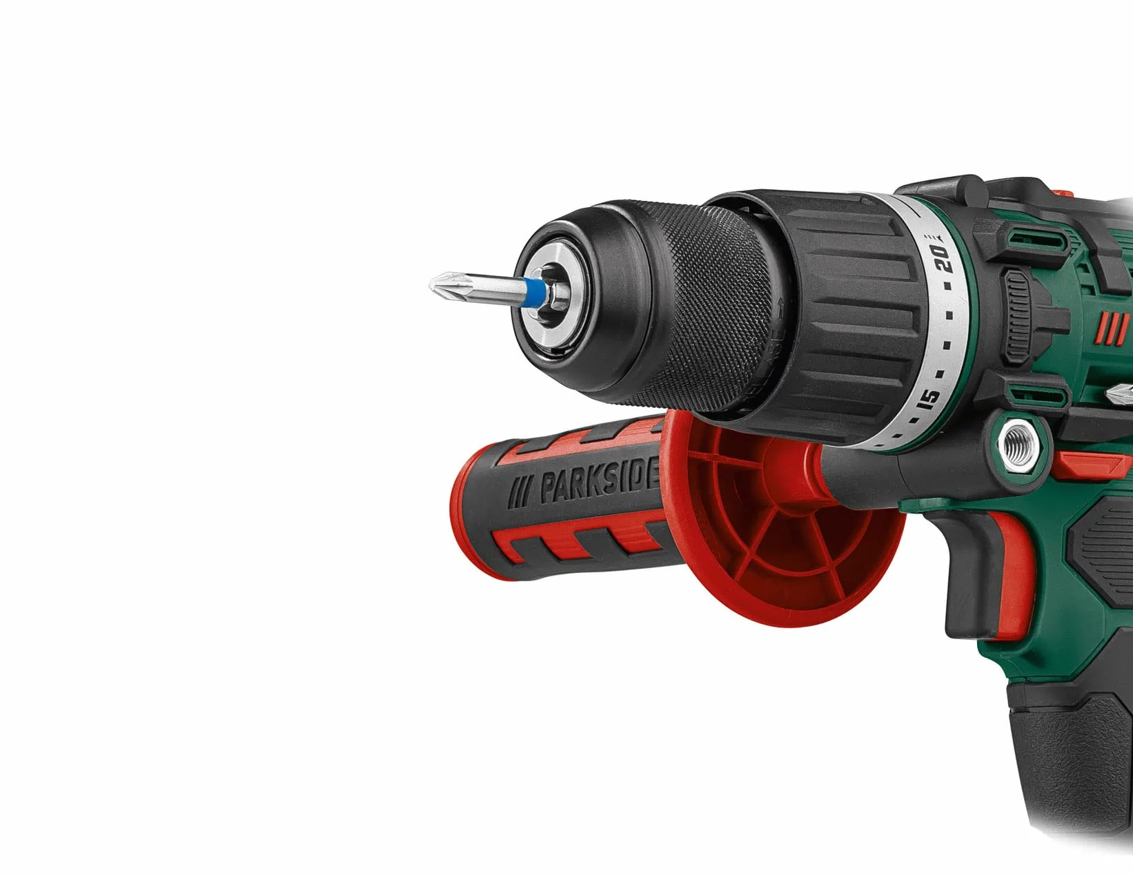 PARKSIDE® Atornilladora taladradora de percusión recargable 20V 3 en 1 | de 2 velocidades ultimo modelo PSBSA 20 LI C3
