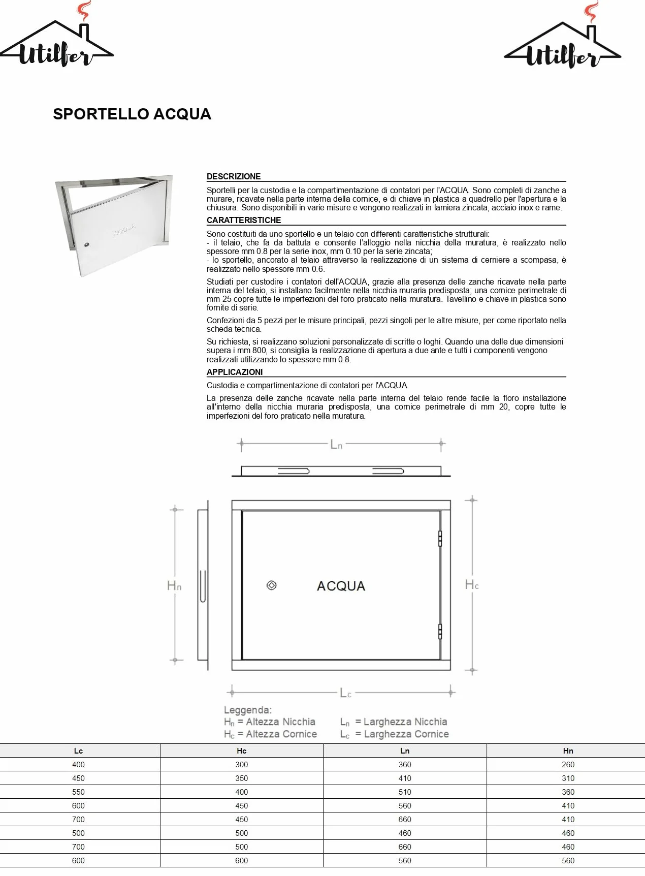 Tapa de acero inoxidable para contador de agua; disponible en todos los tamaños