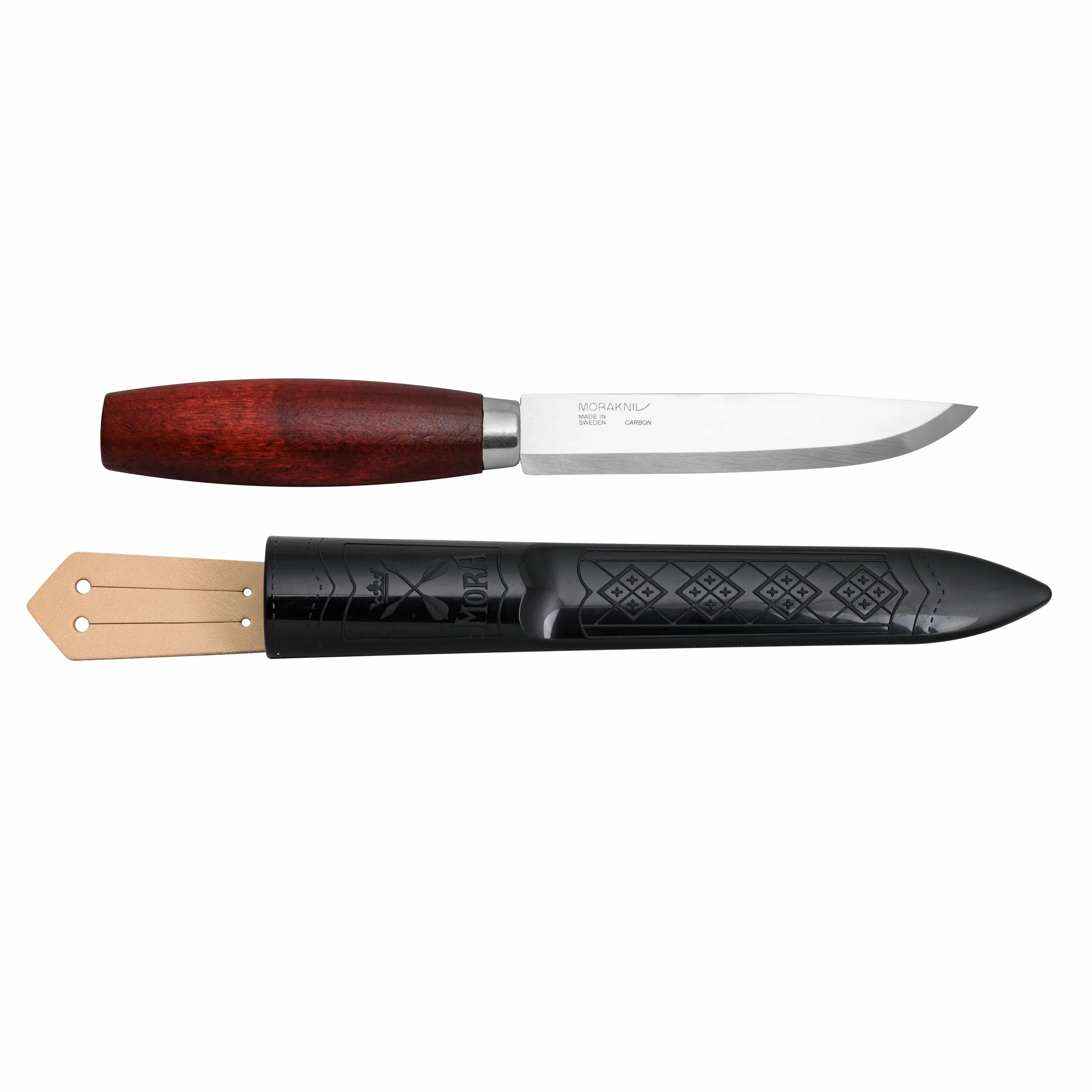 Morakniv Classic No. 3 Carbon Steel Craft Knife for Wood Carving and Crafting With Sheath, 5.3 Inch