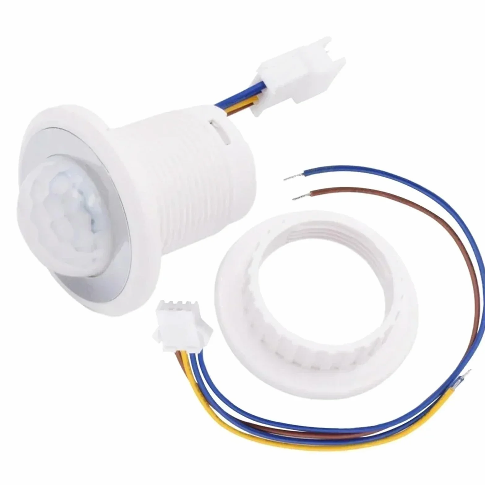 Sensor de movimiento infrarrojo, detector IR, interruptor de encendido y apagado automático, retardo de tiempo ajustable, 110 V, 220 V CA, 100-240 V CA, 1 unidad