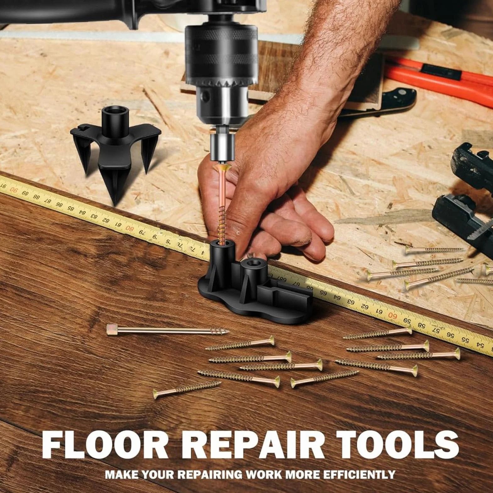 Kit de Reparación de Pisos de Madera No Más Chirridos
