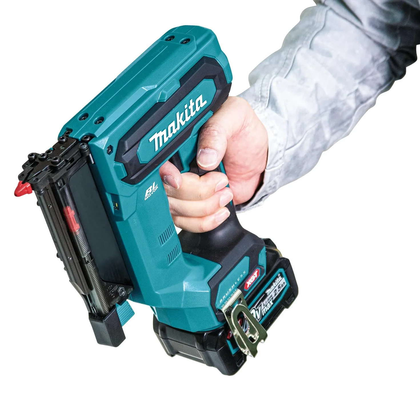 Makita PT001GZ Clavadora sin escobillas 40V Max Li-ion XGT Baterías y cargadores no incluidos